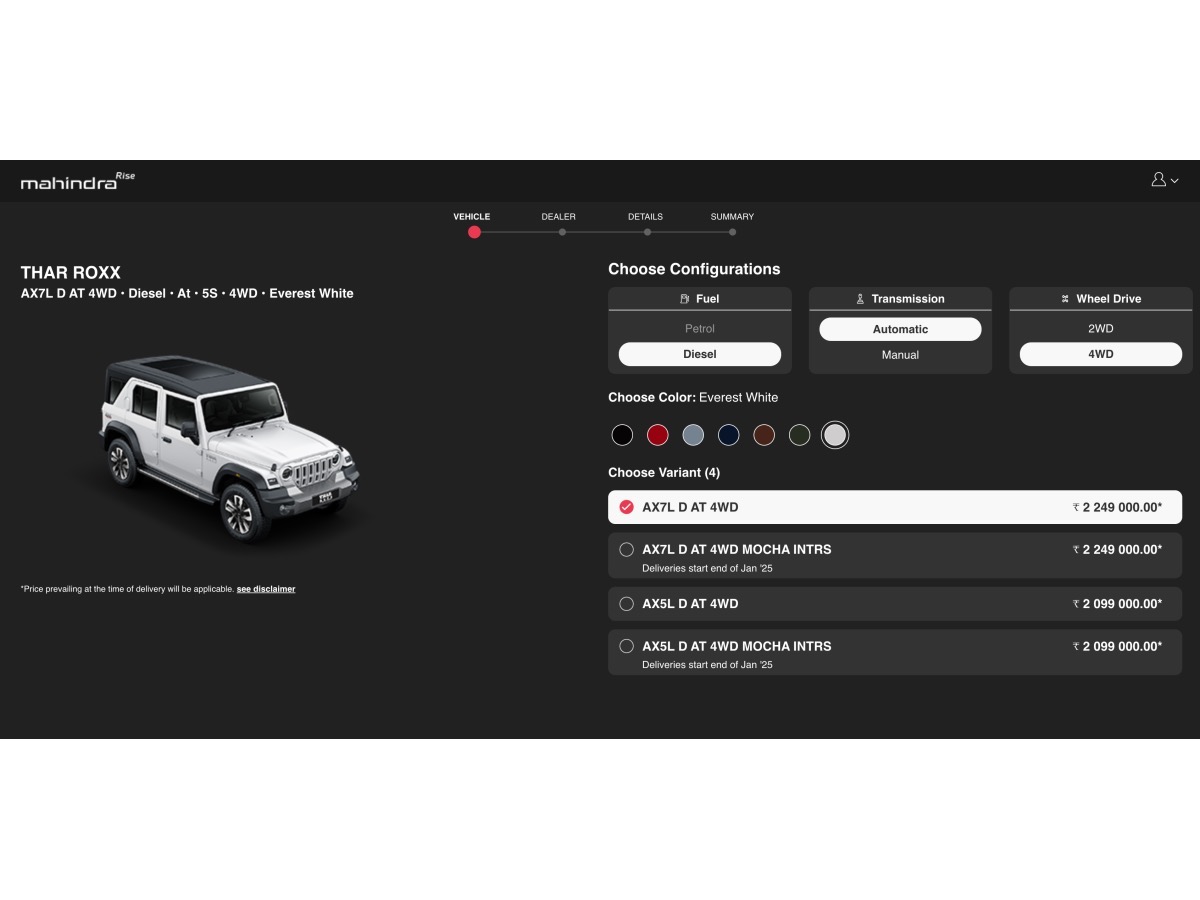 Mahindra Thar Roxx