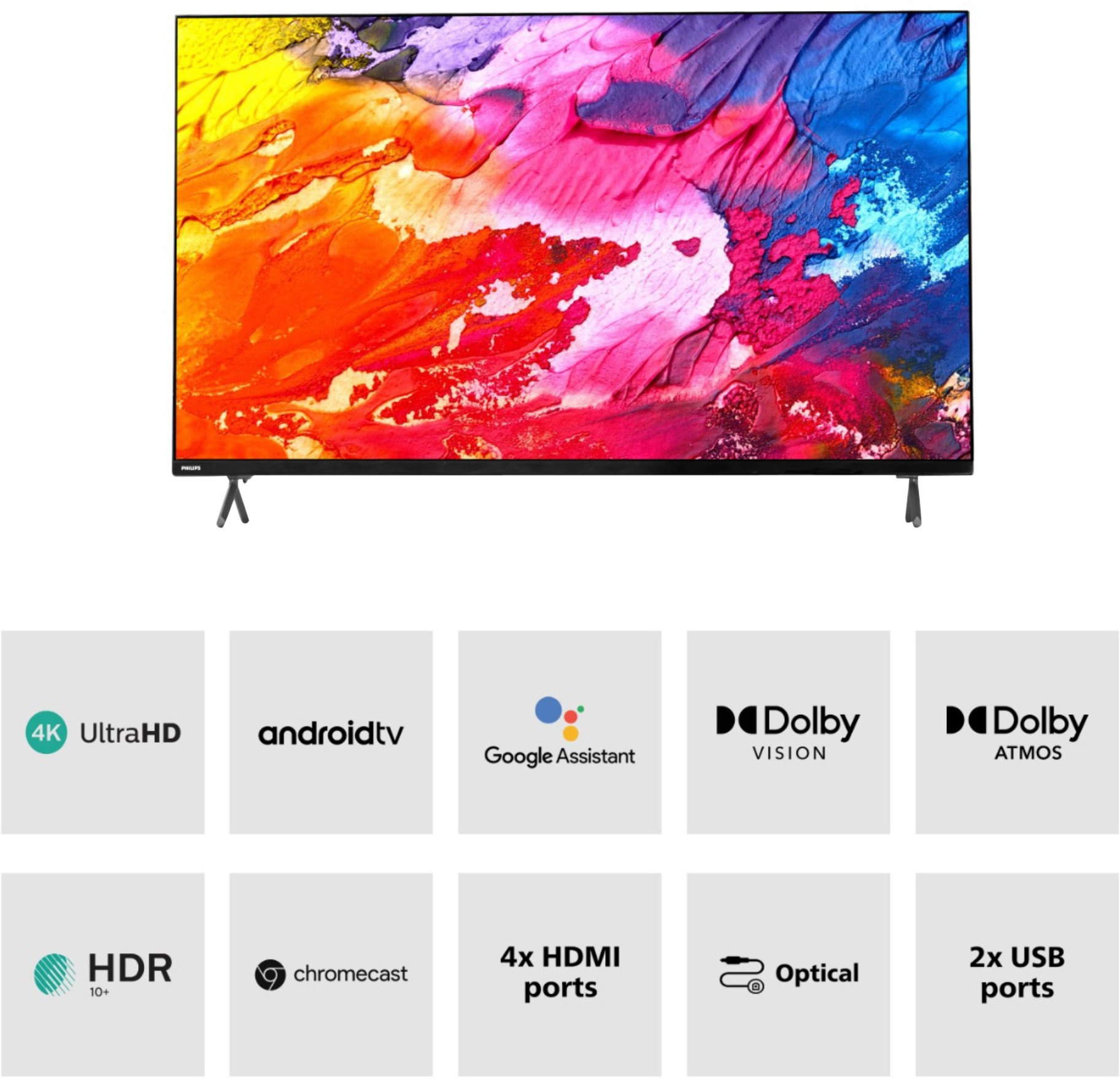 PHILIPS 8100 (55 inch) Ultra HD (4K) (55PUT8115/94) PHILIPS 8100 (55 inch) Ultra HD (4K) (55PUT8115/94)