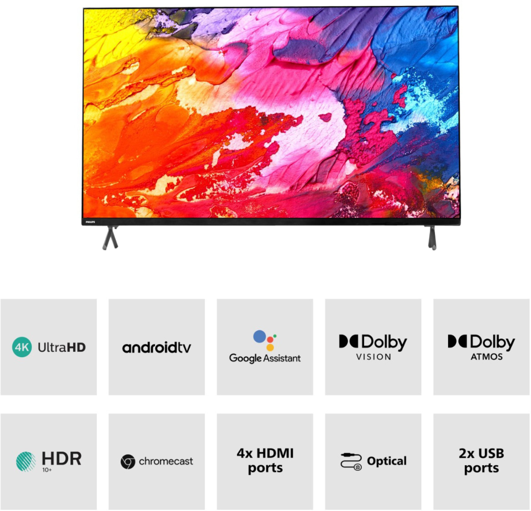 PHILIPS 8100 (50 inch) Ultra HD (4K) (50PUT8115/94) PHILIPS 8100 (50 inch) Ultra HD (4K) (50PUT8115/94)