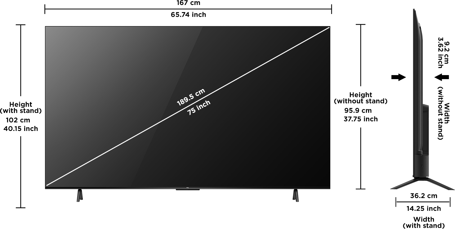 TCL (75 inch) Ultra HD (4K)LED (75P635 Pro) TCL (75 inch) Ultra HD (4K)LED (75P635 Pro)