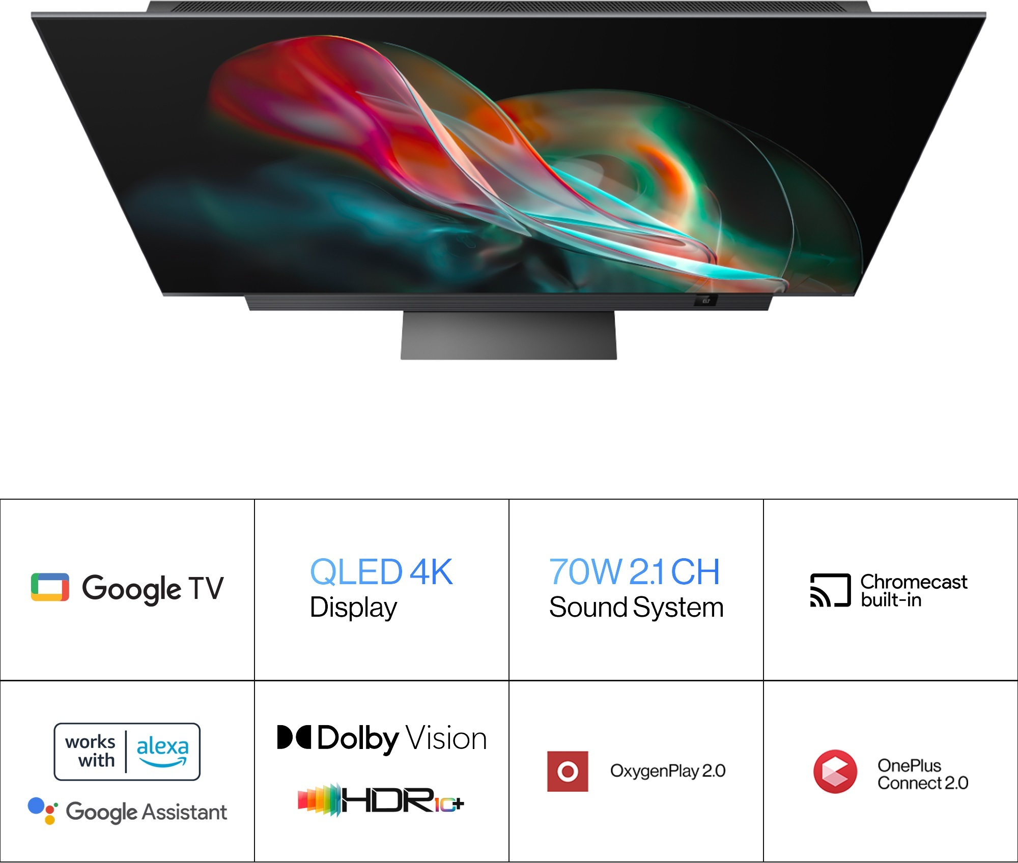 OnePlus Q2 Pro (65 inch) Ultra HD (4K) (65QE3A00) OnePlus Q2 Pro (65 inch) Ultra HD (4K) (65QE3A00)