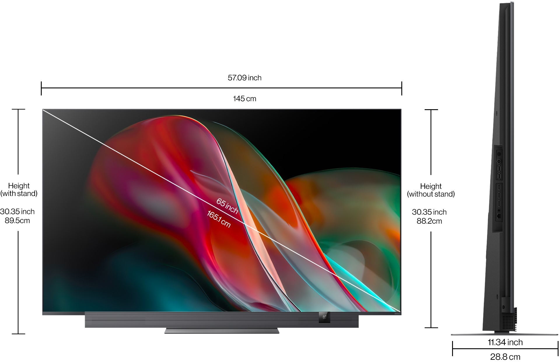 OnePlus Q2 Pro (65 inch) Ultra HD (4K) (65QE3A00) OnePlus Q2 Pro (65 inch) Ultra HD (4K) (65QE3A00)