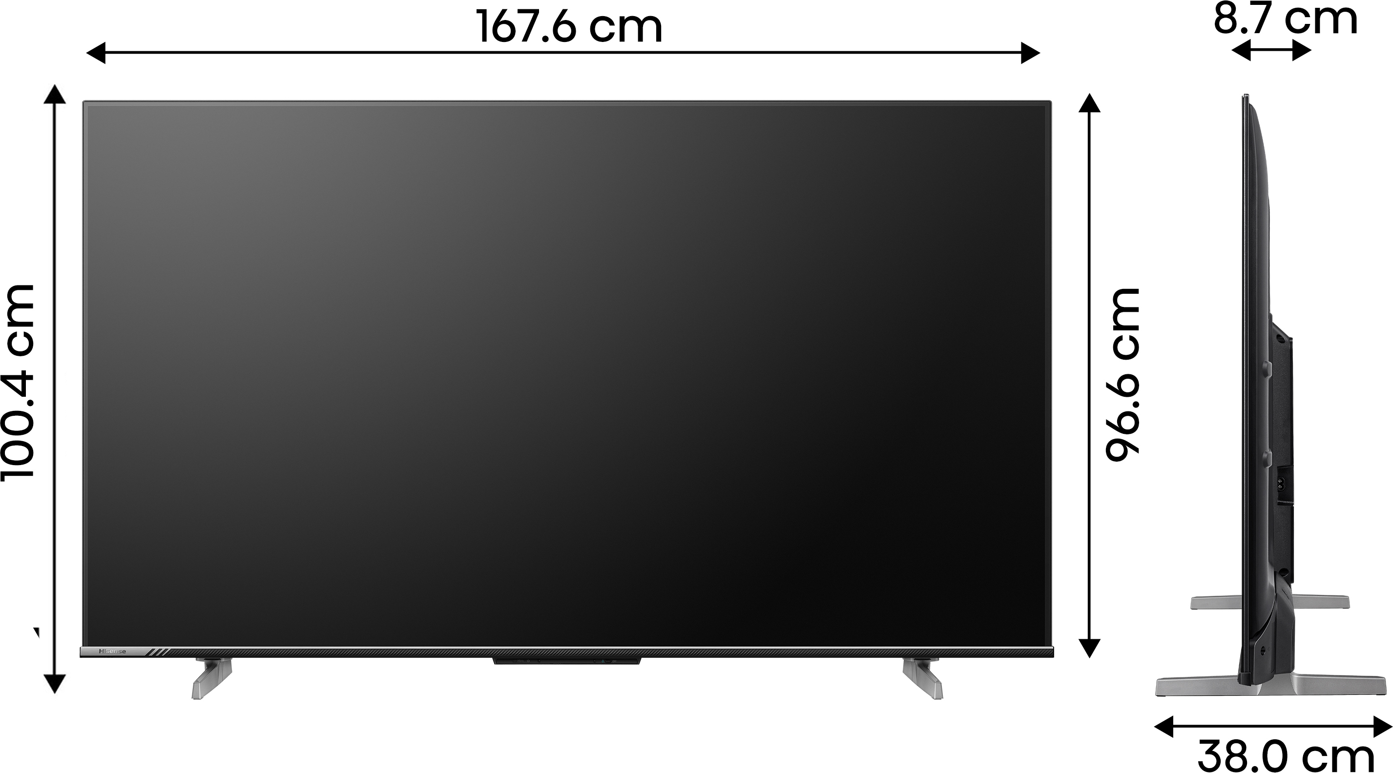 Hisense A6K (75 inch) Ultra HD (4K)VA Panel (75A6K) Hisense A6K (75 inch) Ultra HD (4K)VA Panel (75A6K)