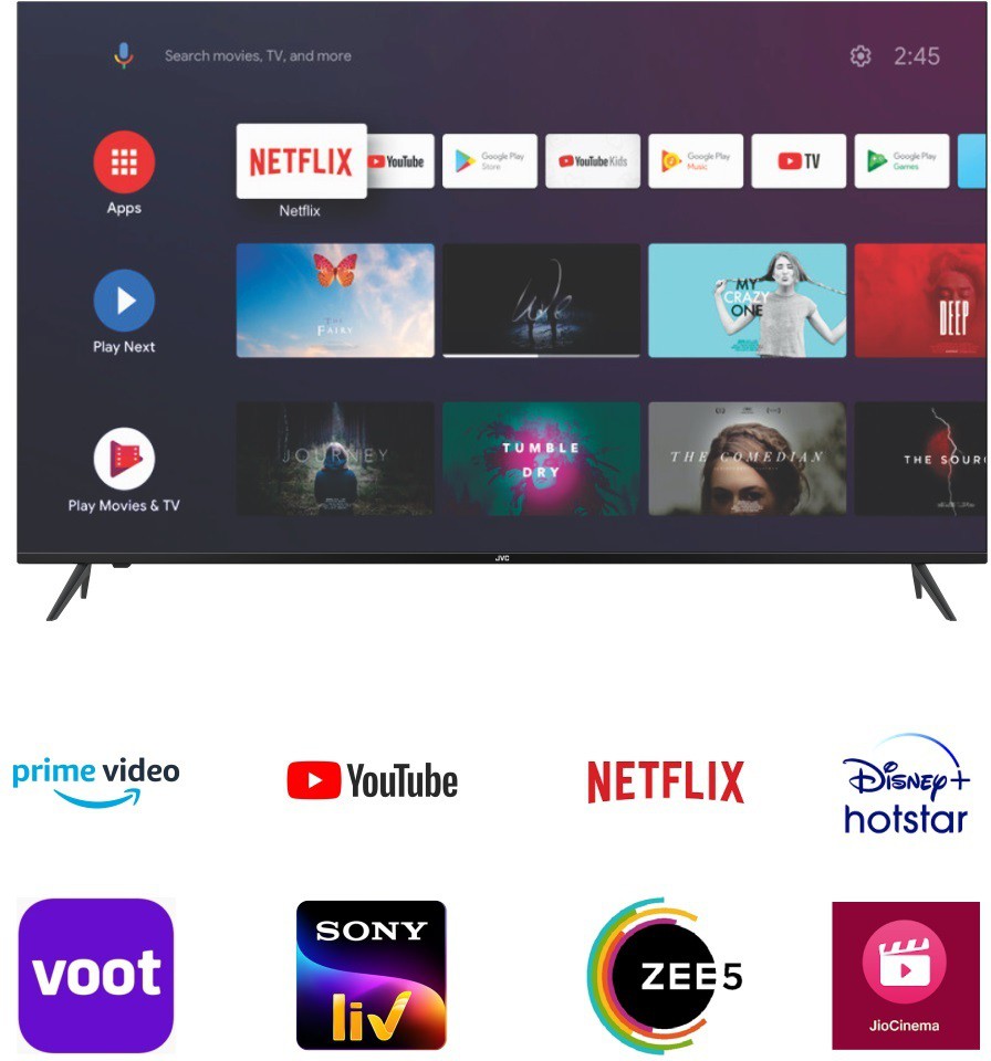 JVC (75 inch) Ultra HD (4K) (LT-75NQ7115CGX) JVC (75 inch) Ultra HD (4K) (LT-75NQ7115CGX)