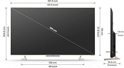 Vu Masterpiece Glo (75 inch) Ultra HD (4K) (75 QMP-3 Yrs) Vu Masterpiece Glo (75 inch) Ultra HD (4K) (75 QMP-3 Yrs)