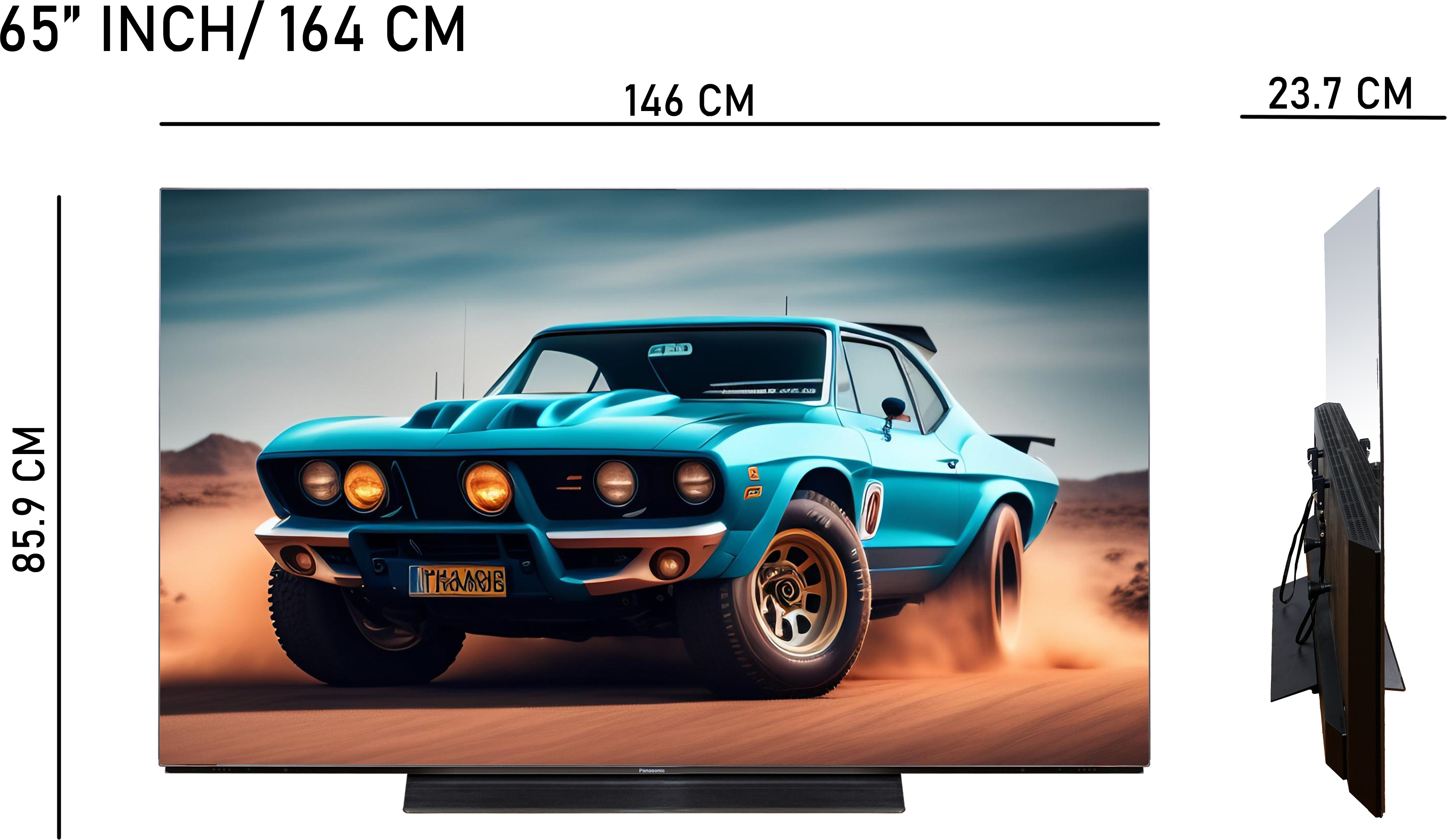 Panasonic   (55 inch) Ultra HD (4K) (TH-55LZ950DX)