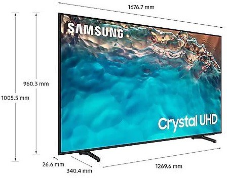 SAMSUNG (75 inch) Ultra HD (4K) (75BU8000) SAMSUNG (75 inch) Ultra HD (4K) (75BU8000)