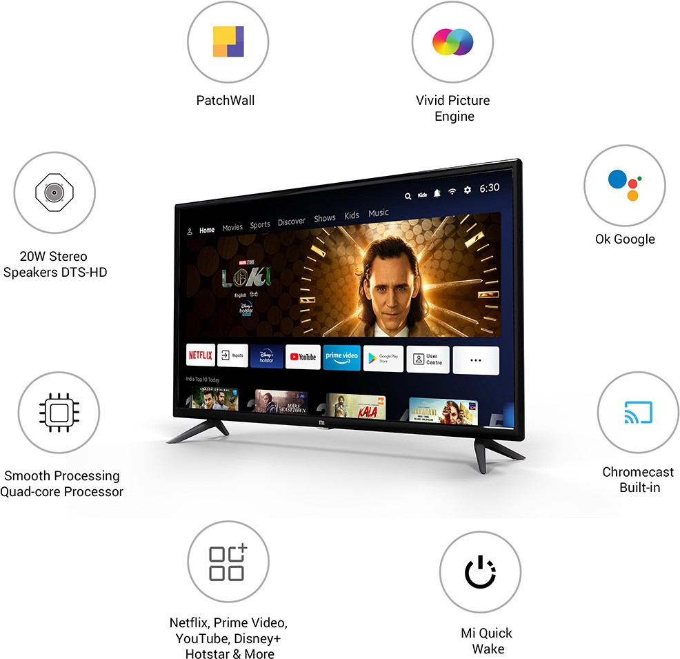 Xiaomi  4C (32 inch) HD Ready (L32M6-INC)