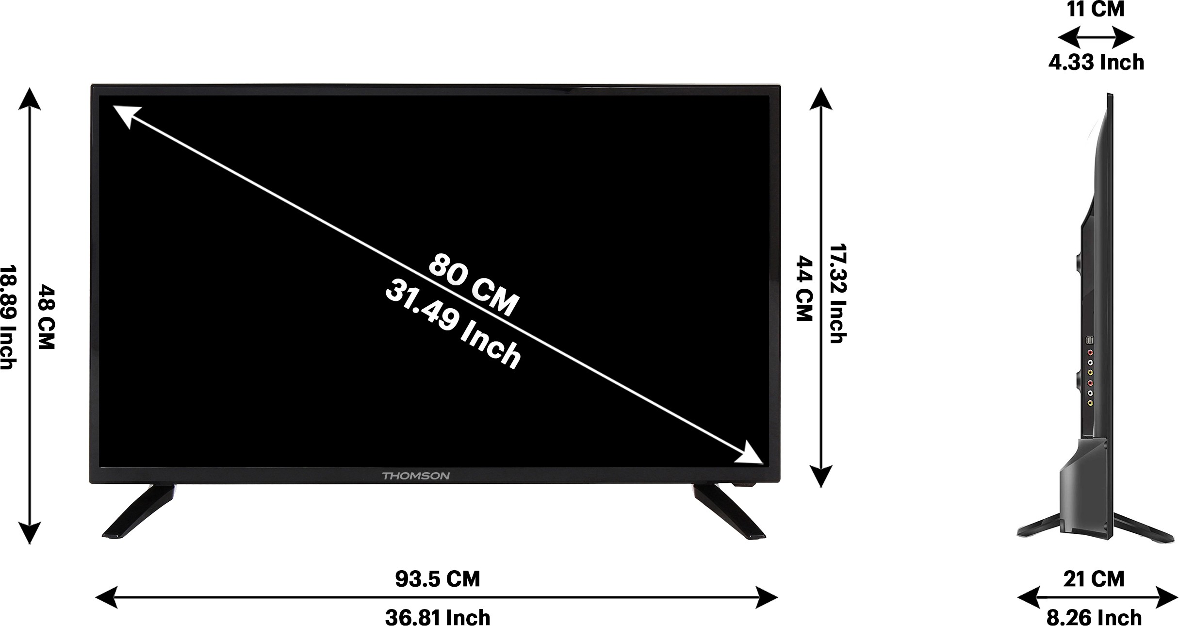 Thomson R9 (32 inch) HD Ready (32TM3290) Thomson R9 (32 inch) HD Ready (32TM3290)