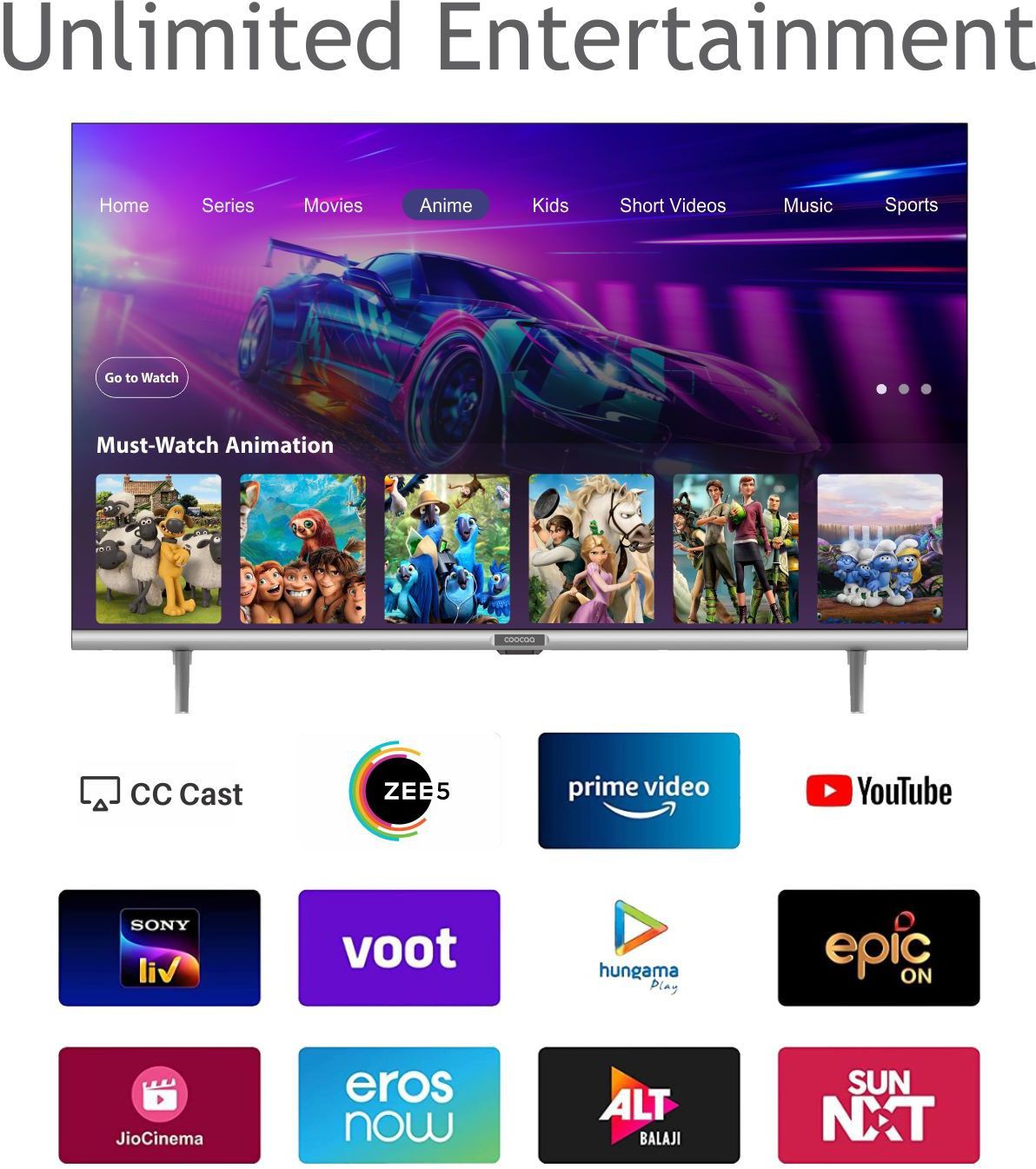 Coocaa   (32 inch) HD ReadyDLED (32S3U-Pro)