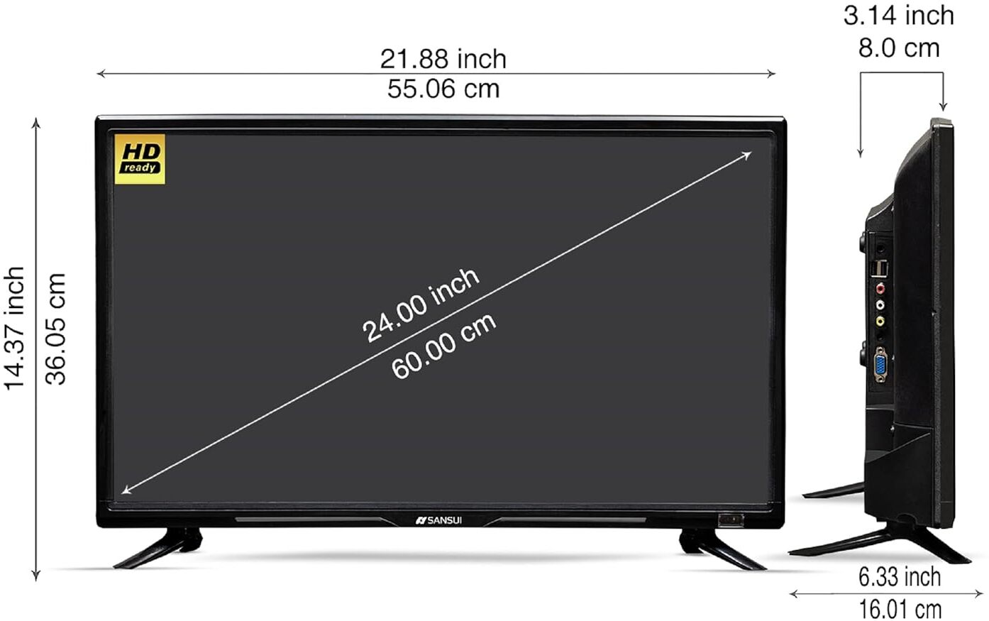 Sansui (24 inch) HD ReadyA+ Grade (JSY24NSHD) Sansui (24 inch) HD ReadyA+ Grade (JSY24NSHD)