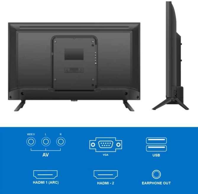 itel A Series (24 inch) HD ReadyA Grade (A2410IE) itel A Series (24 inch) HD ReadyA Grade (A2410IE)