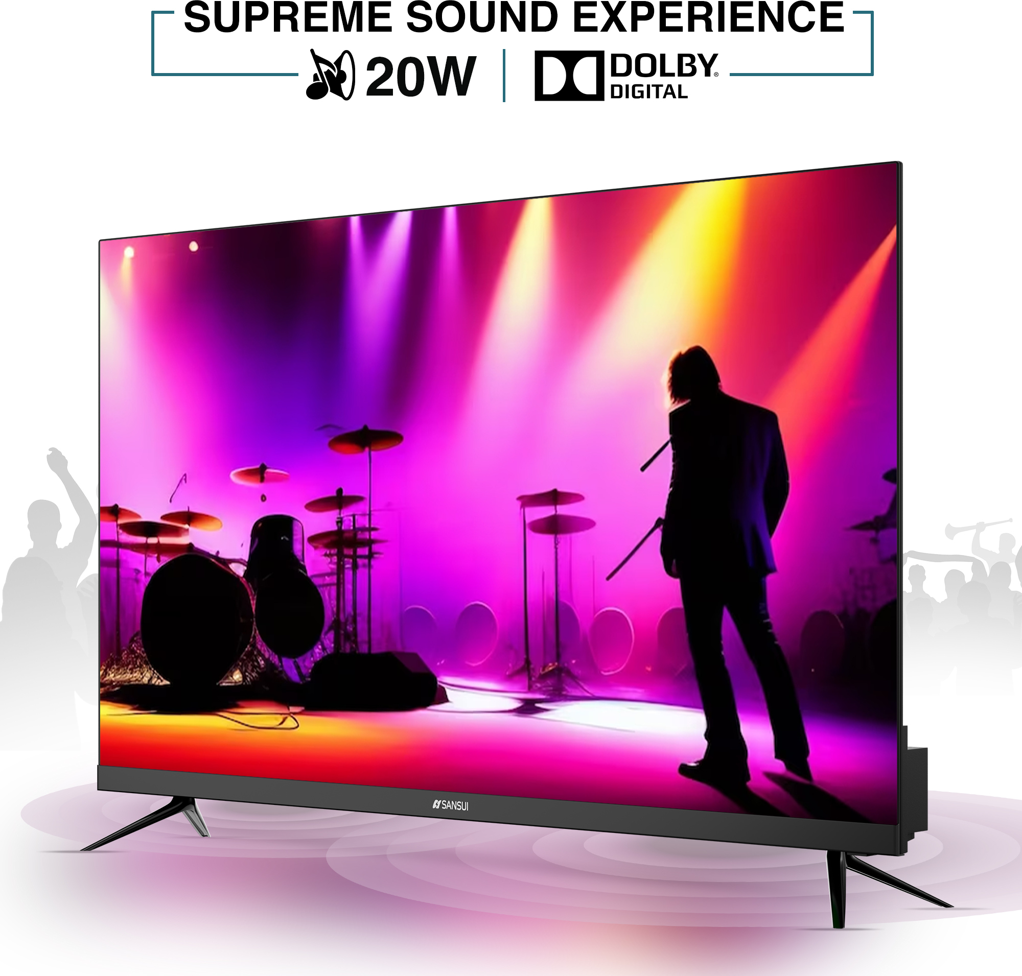Sansui   (32 inch) HD Ready (JSY32ASHD)