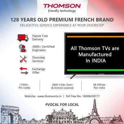 Thomson 9A Series (32 inch) HD ReadyA+ Grade (32PATH0011BL) Thomson 9A Series (32 inch) HD ReadyA+ Grade (32PATH0011BL)