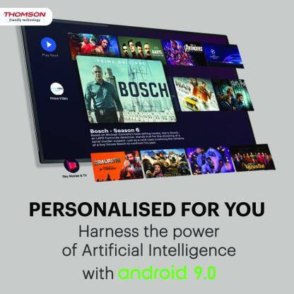 Thomson 9A Series (32 inch) HD ReadyA+ Grade (32PATH0011BL) Thomson 9A Series (32 inch) HD ReadyA+ Grade (32PATH0011BL)