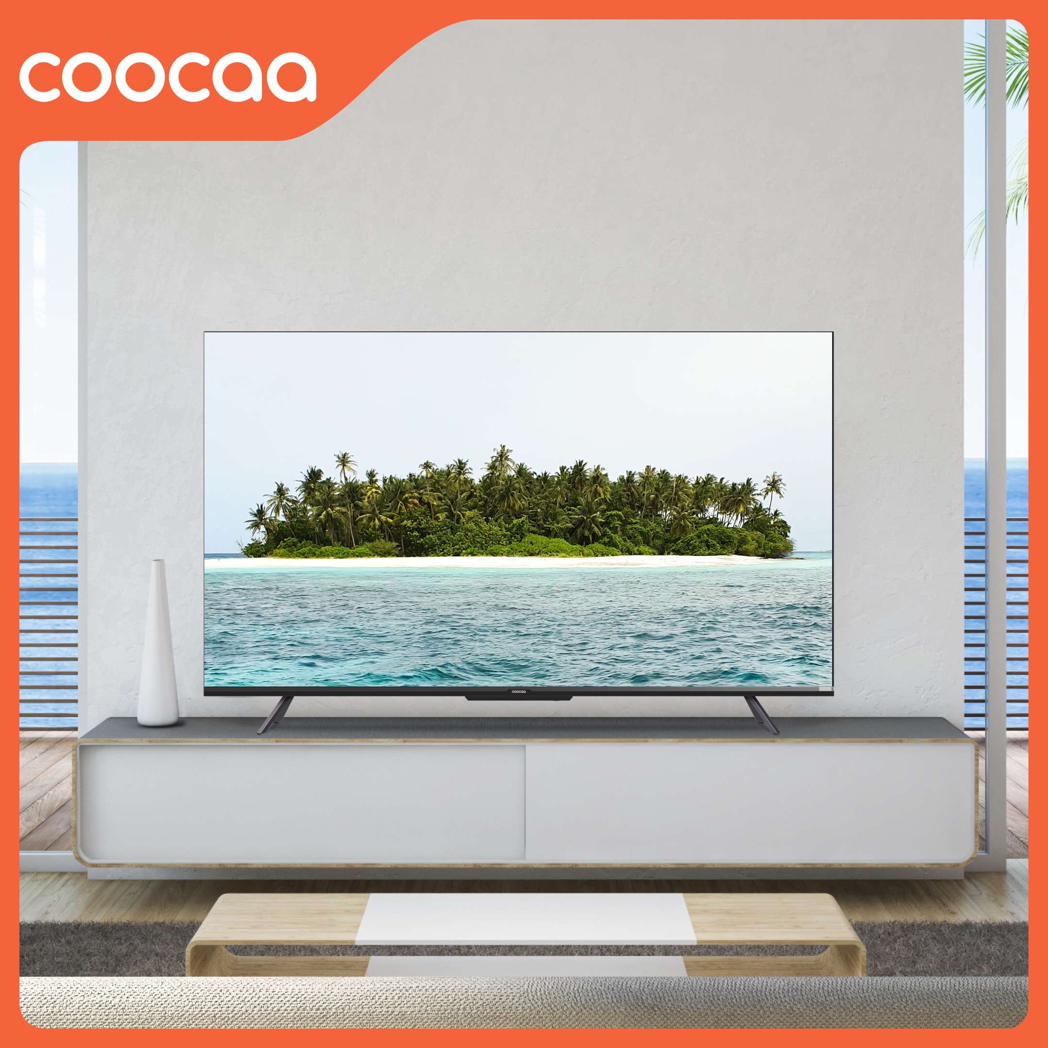 Coocaa  Frameless (32 inch) HD ReadyIPS Panel (32Z72)