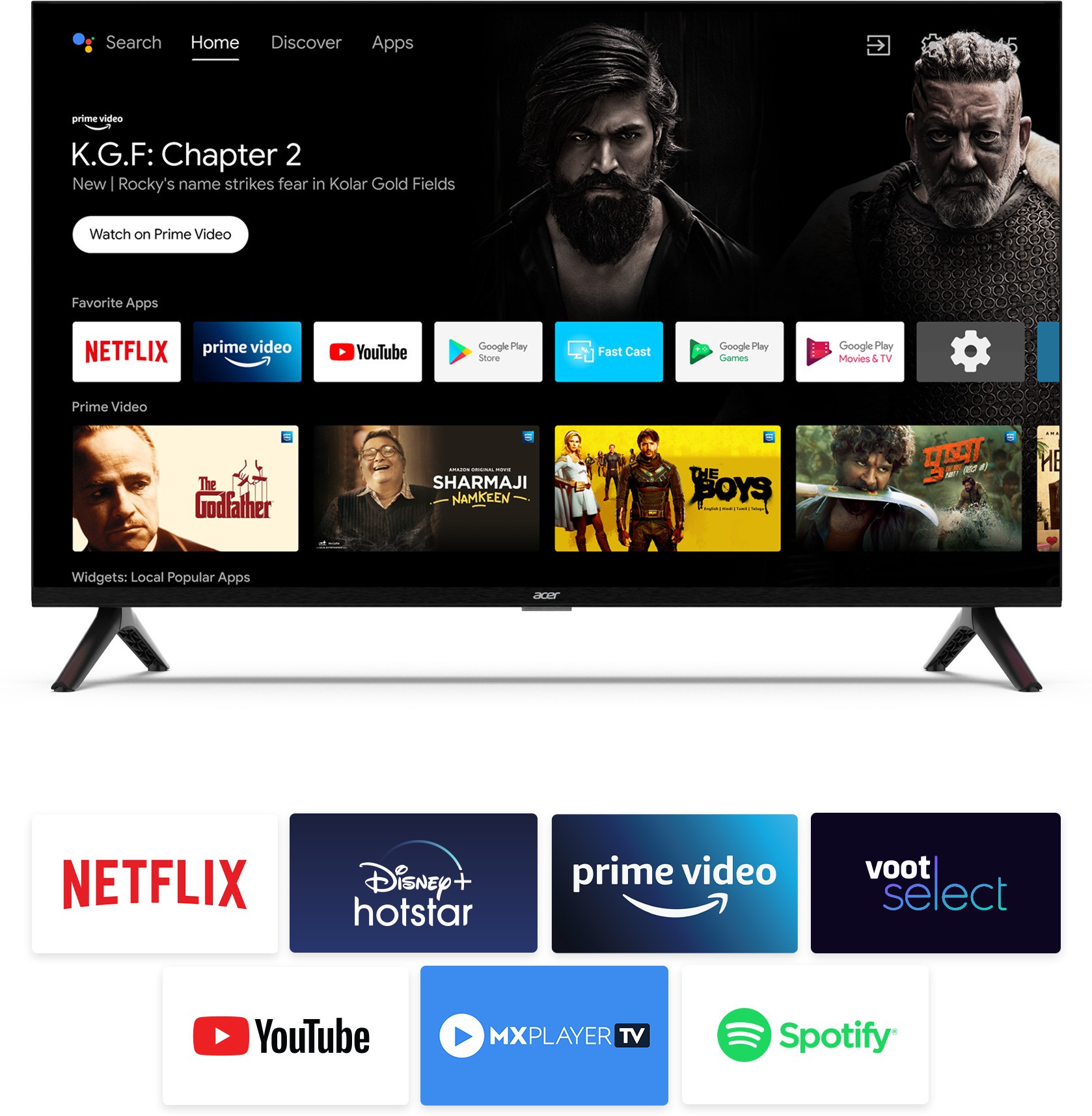 Acer  I Series (32 inch) HD ReadyA+ Grade (AR32AR2841HDFL)
