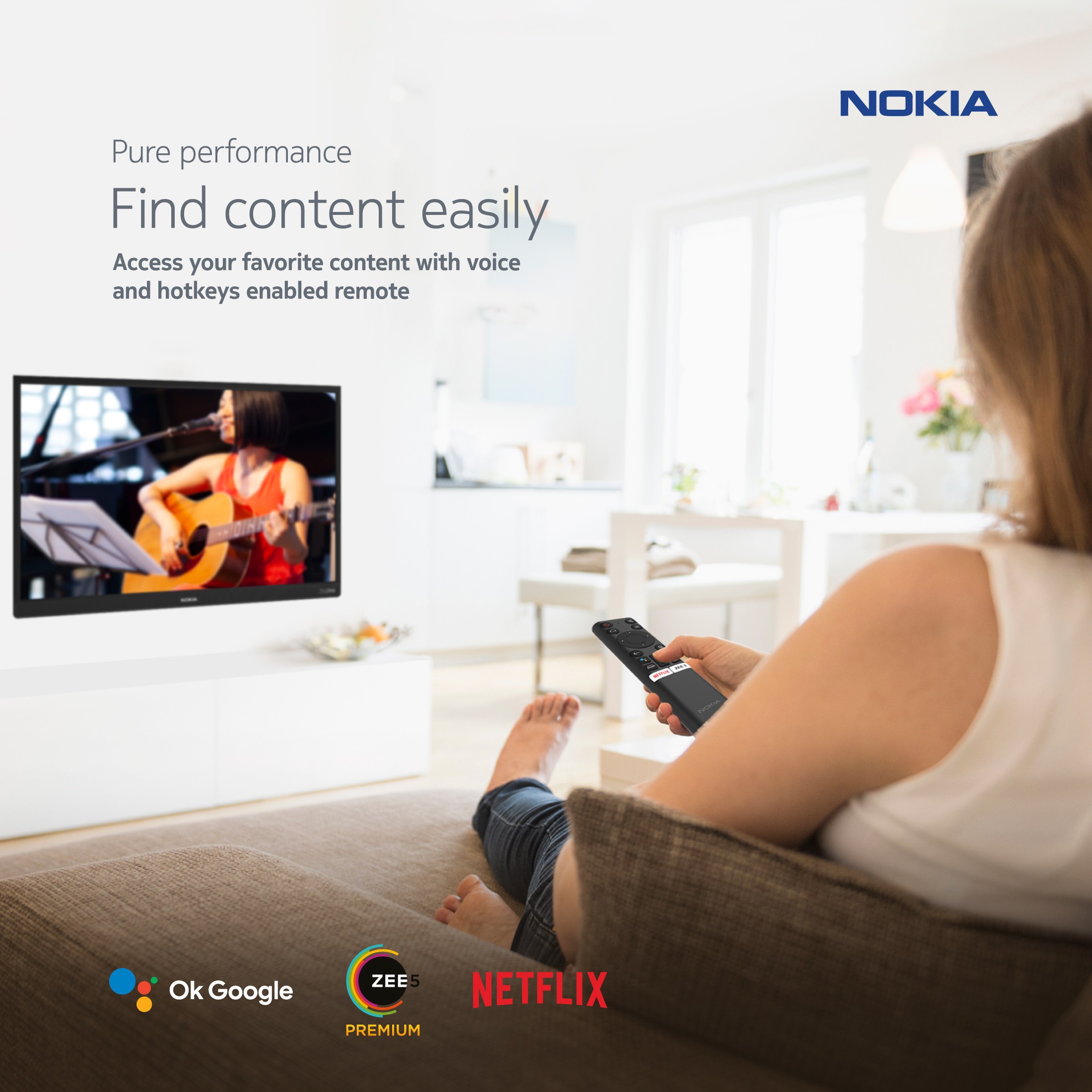 Nokia (32 inch) HD ReadyVA Panel (32TAHDN) Nokia (32 inch) HD ReadyVA Panel (32TAHDN)