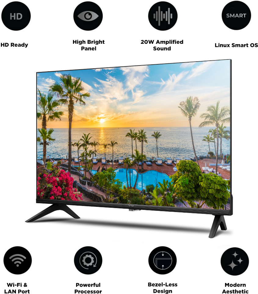 Vu Premium TV (32 inch) HD ReadyA+ Grade High Bright Panel (32UA) Vu Premium TV (32 inch) HD ReadyA+ Grade High Bright Panel (32UA)
