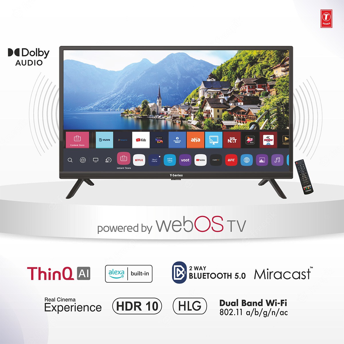 T-Series (32 inch) HD Ready (32TWO 300H) T-Series (32 inch) HD Ready (32TWO 300H)