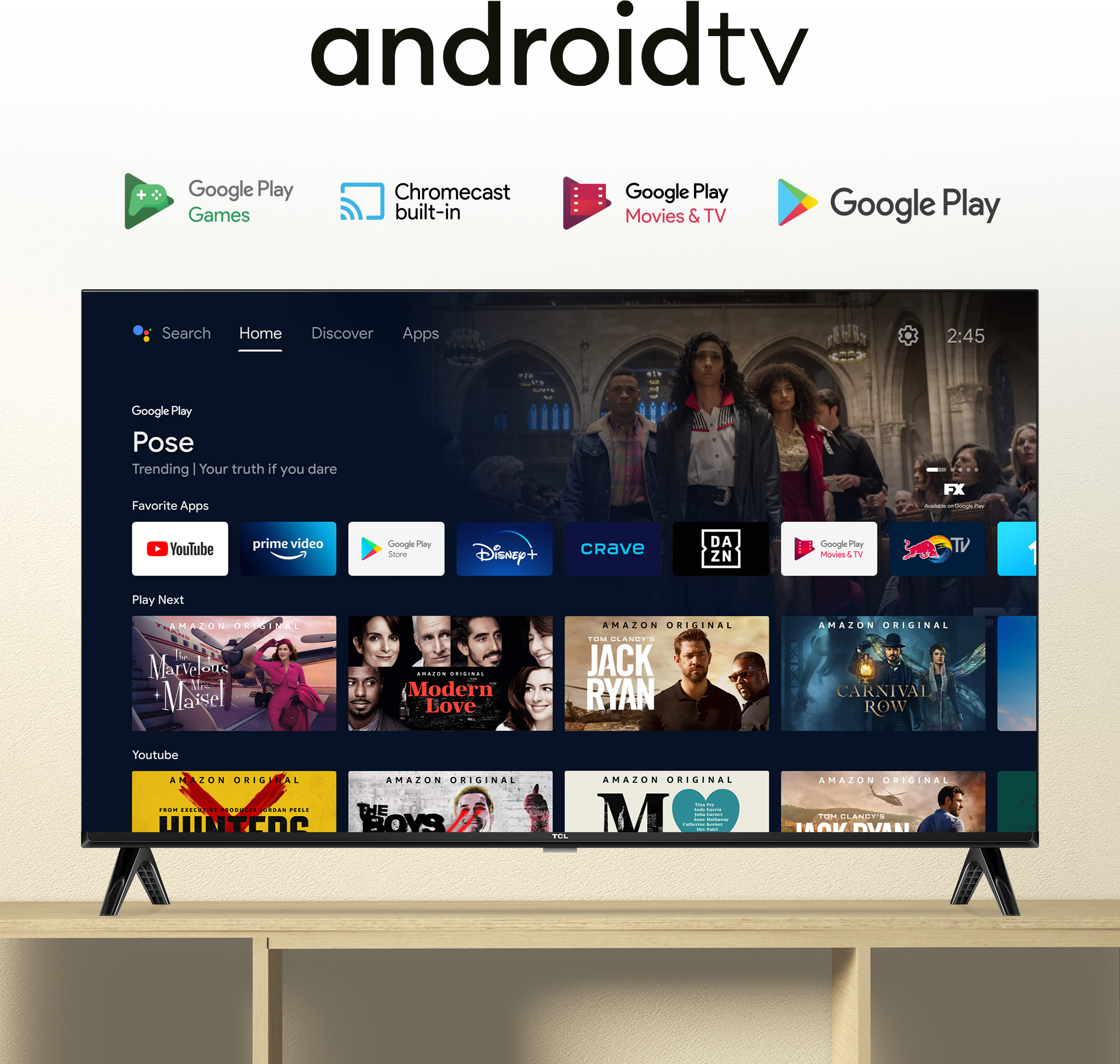 TCL (32 inch) Full HDLED (32S5403AF) TCL (32 inch) Full HDLED (32S5403AF)