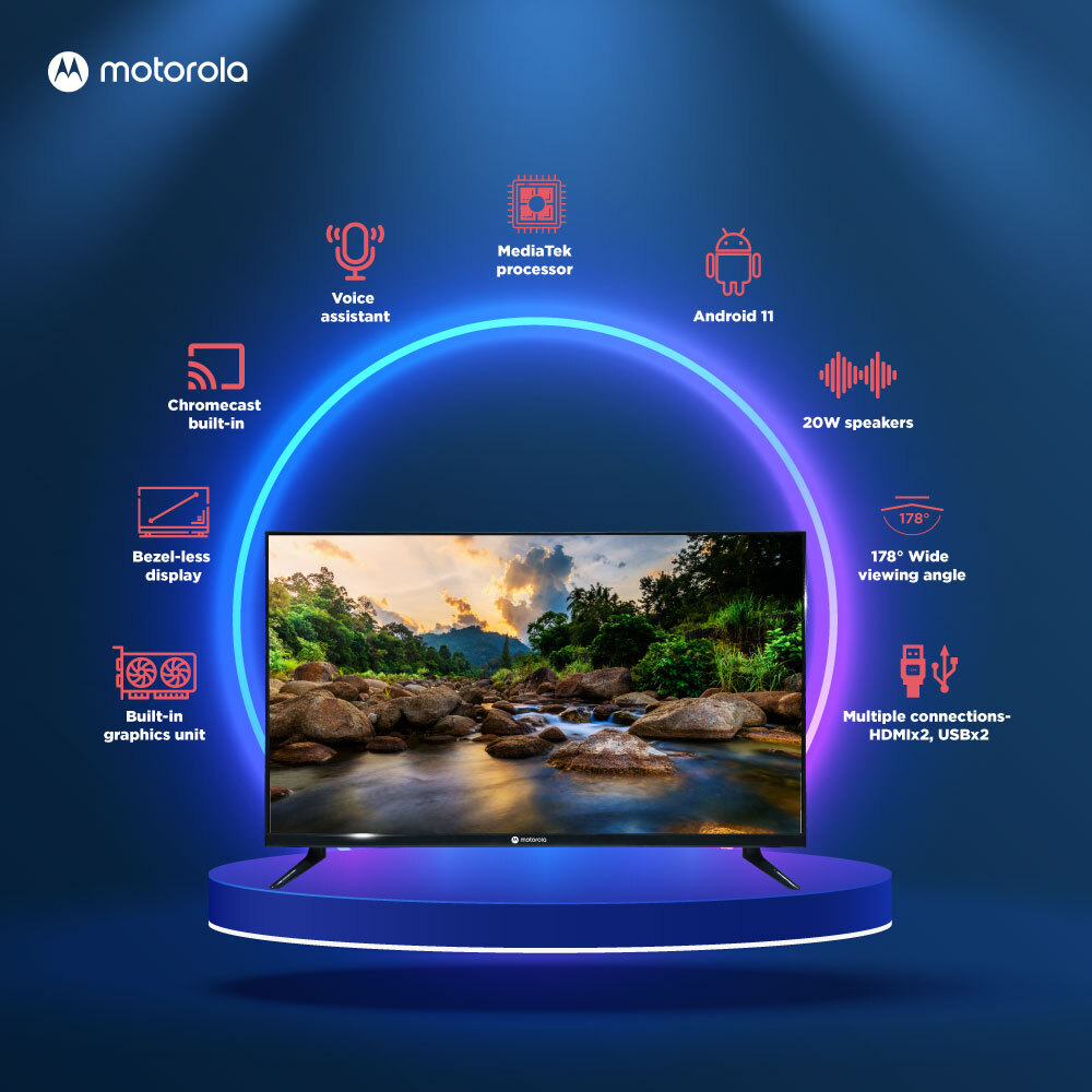 MOTOROLA Envision (32 inch) HD Ready (32HDADMWKBE) MOTOROLA Envision (32 inch) HD Ready (32HDADMWKBE)