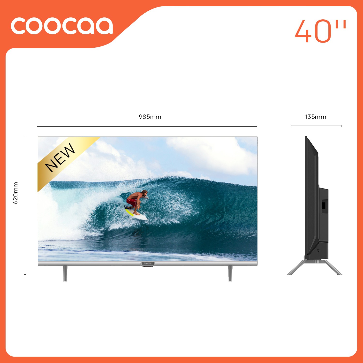 Coocaa   (40 inch) Full HD (40S3U-Pro)