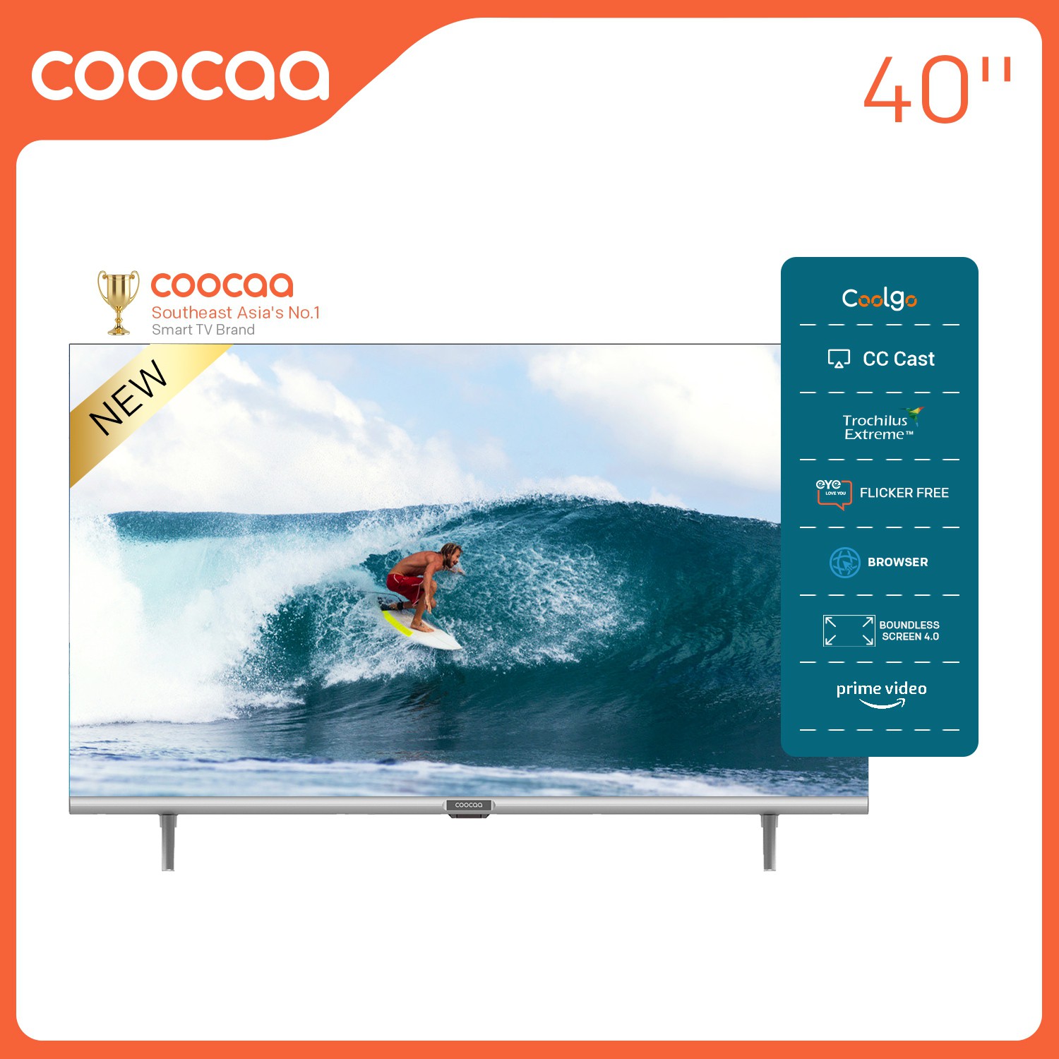 Coocaa   (40 inch) Full HD (40S3U-Pro)