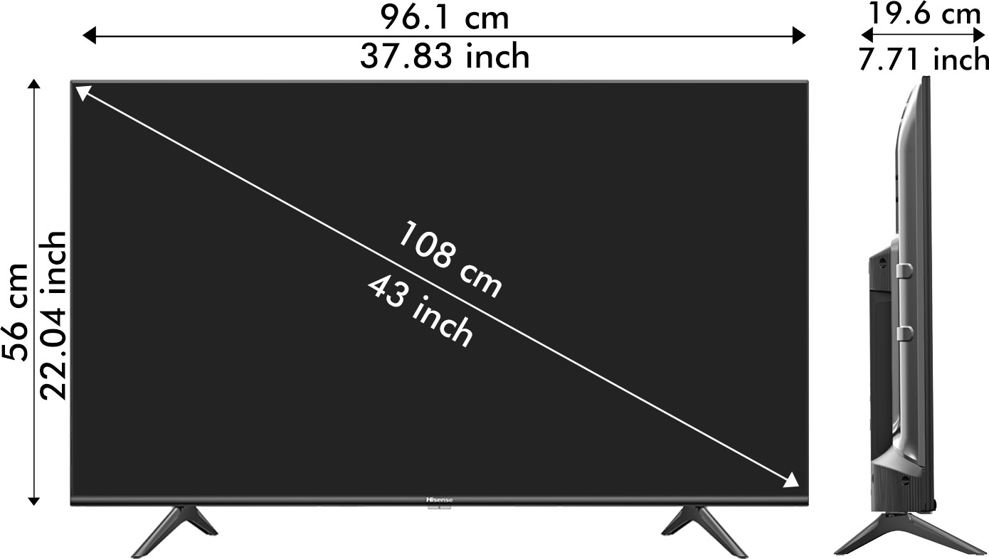 Hisense A6GE Series (43 inch) Ultra HD (4K)A+ Grade (43A6GE) Hisense A6GE Series (43 inch) Ultra HD (4K)A+ Grade (43A6GE)