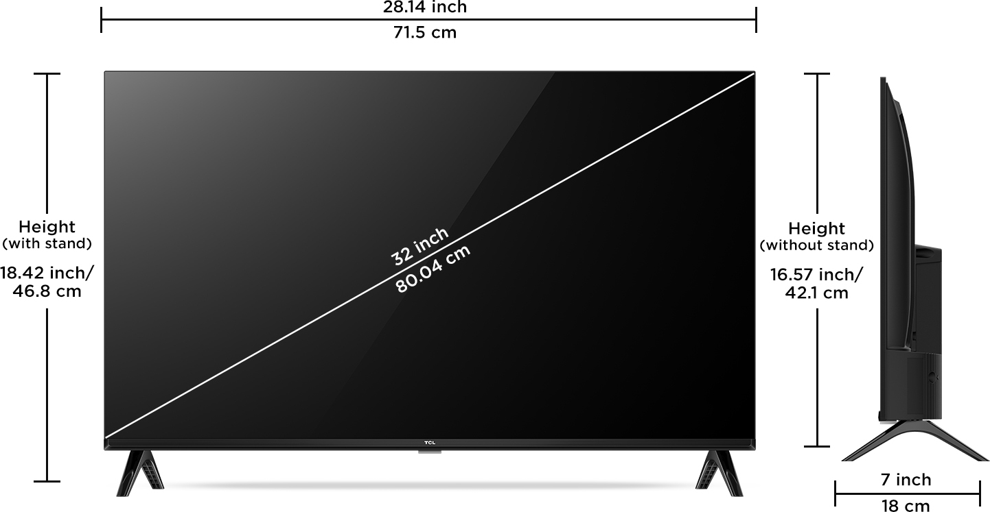 TCL (32 inch) Full HD (32S5400) TCL (32 inch) Full HD (32S5400)