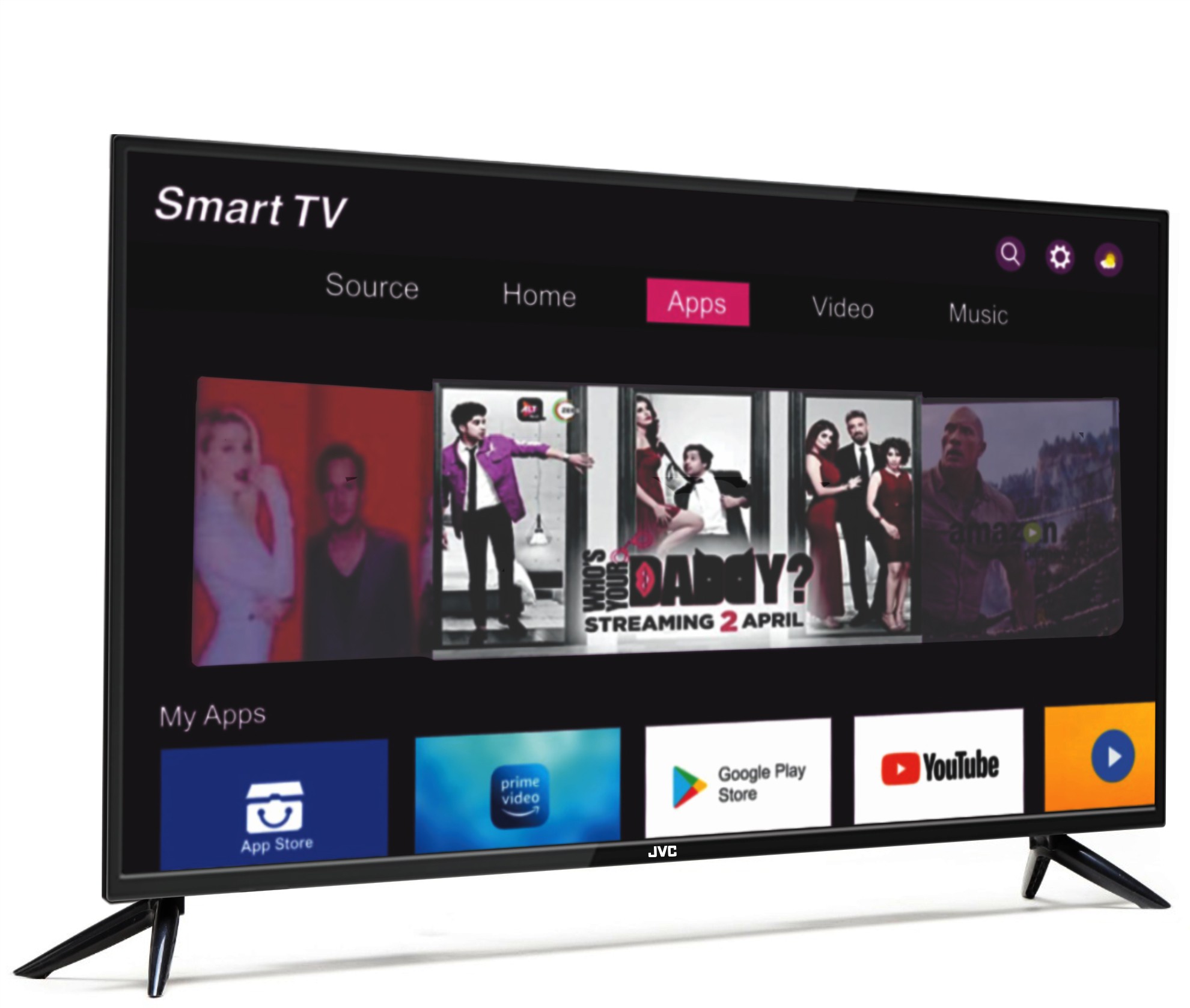 JVC (32 inch) HD ReadyA+ Grade with Zero Dot (LT-32N385CE) JVC (32 inch) HD ReadyA+ Grade with Zero Dot (LT-32N385CE)