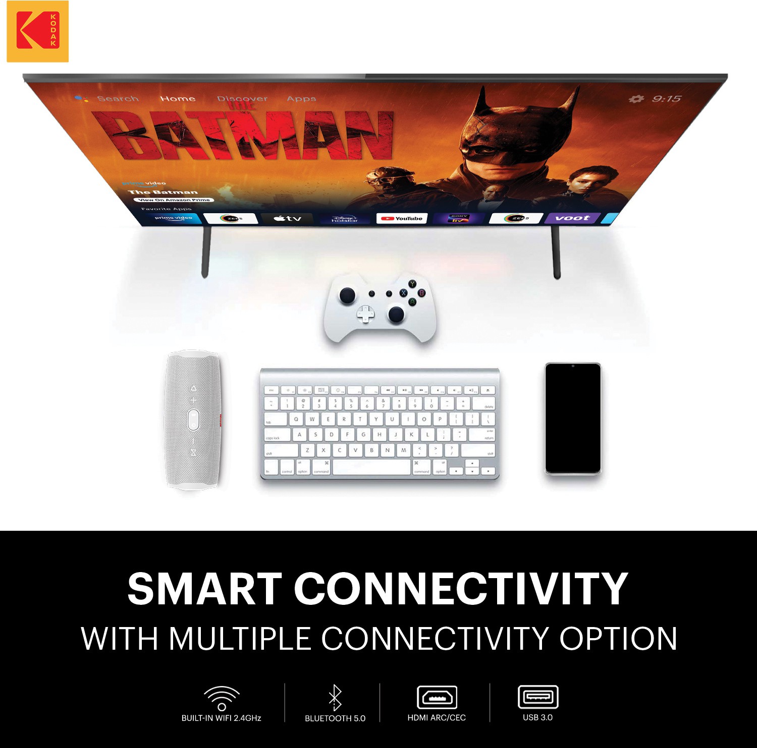 KODAK  7XPRO Series (42 inch) Full HD (42FHDX7XPRO)