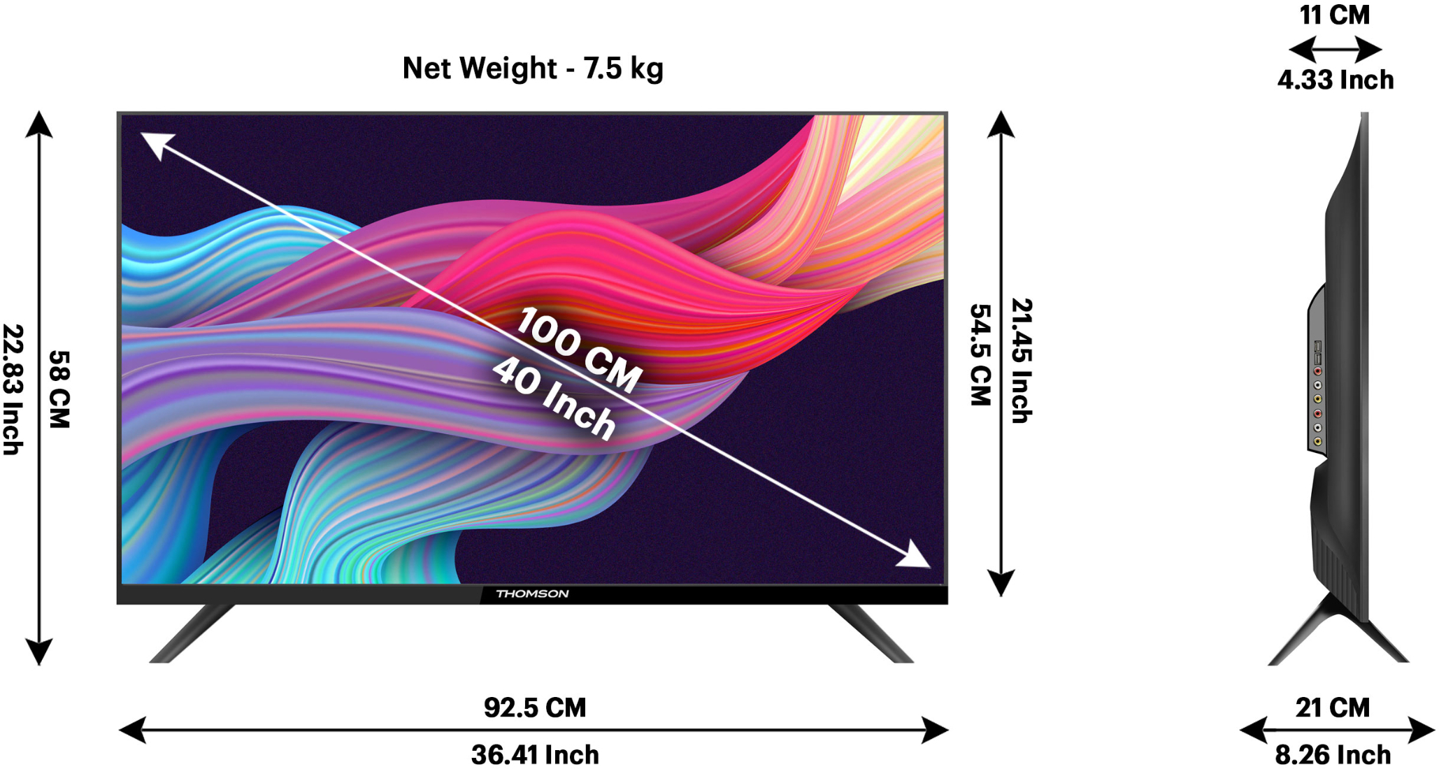 Thomson Alpha (40 inch) Full HD (40Alpha009BL) Thomson Alpha (40 inch) Full HD (40Alpha009BL)