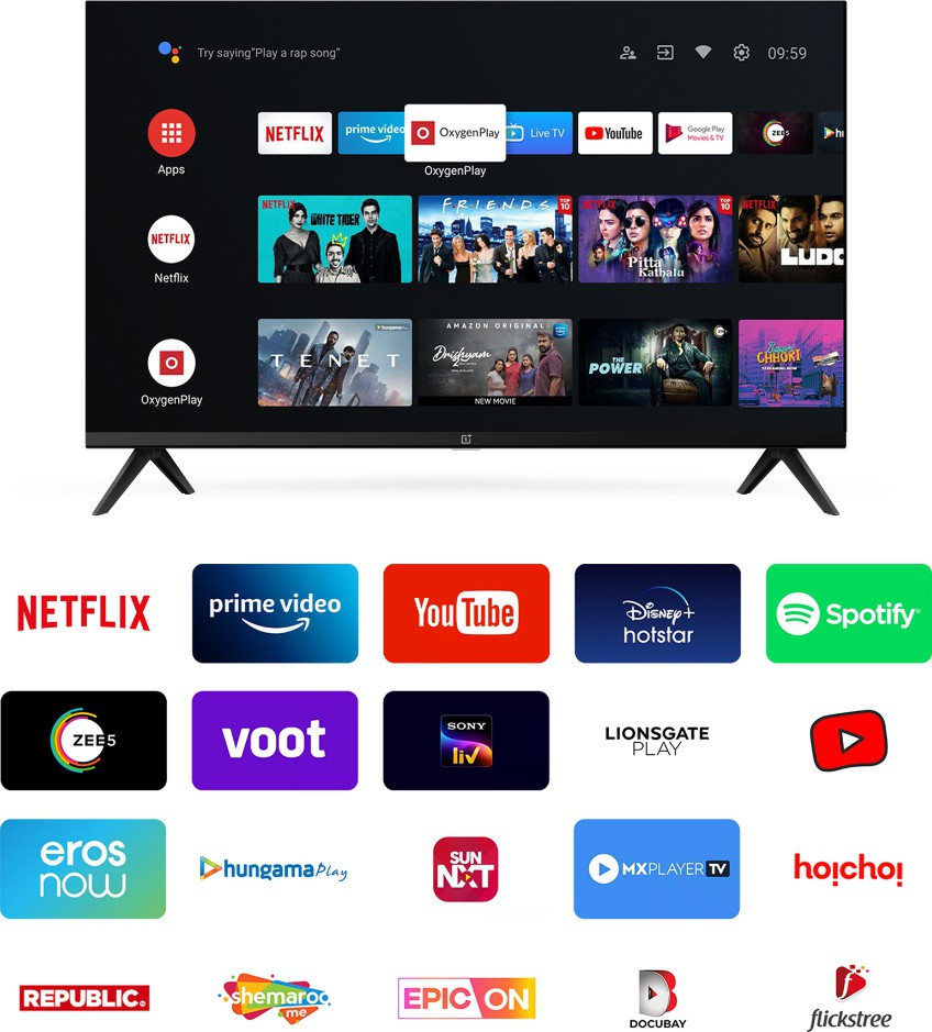 OnePlus Y1S (32 inch) HD ReadyLED (32HD2A00) OnePlus Y1S (32 inch) HD ReadyLED (32HD2A00)