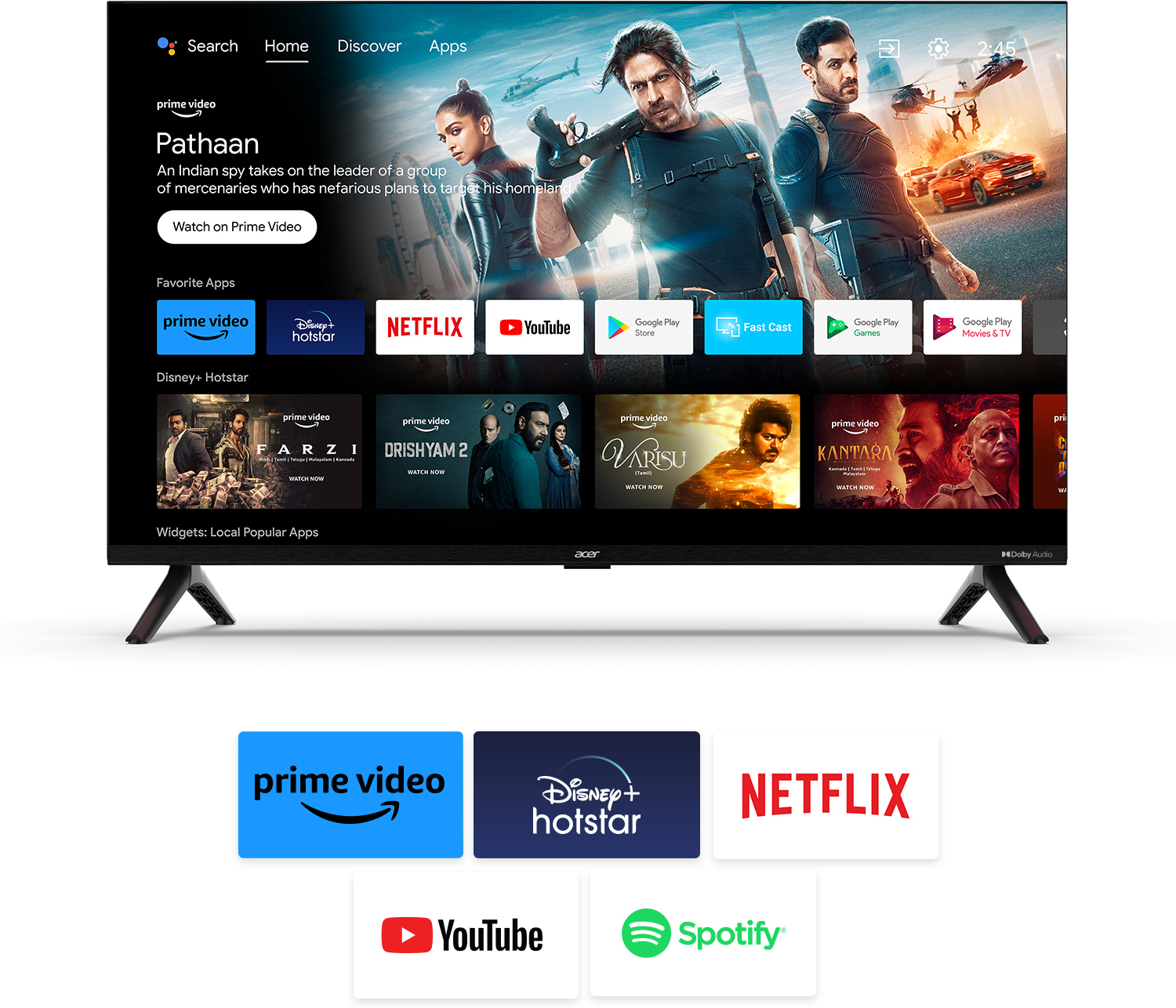 Acer V Series (32 inch) HD Ready (AR32GR2841VQD) Acer V Series (32 inch) HD Ready (AR32GR2841VQD)