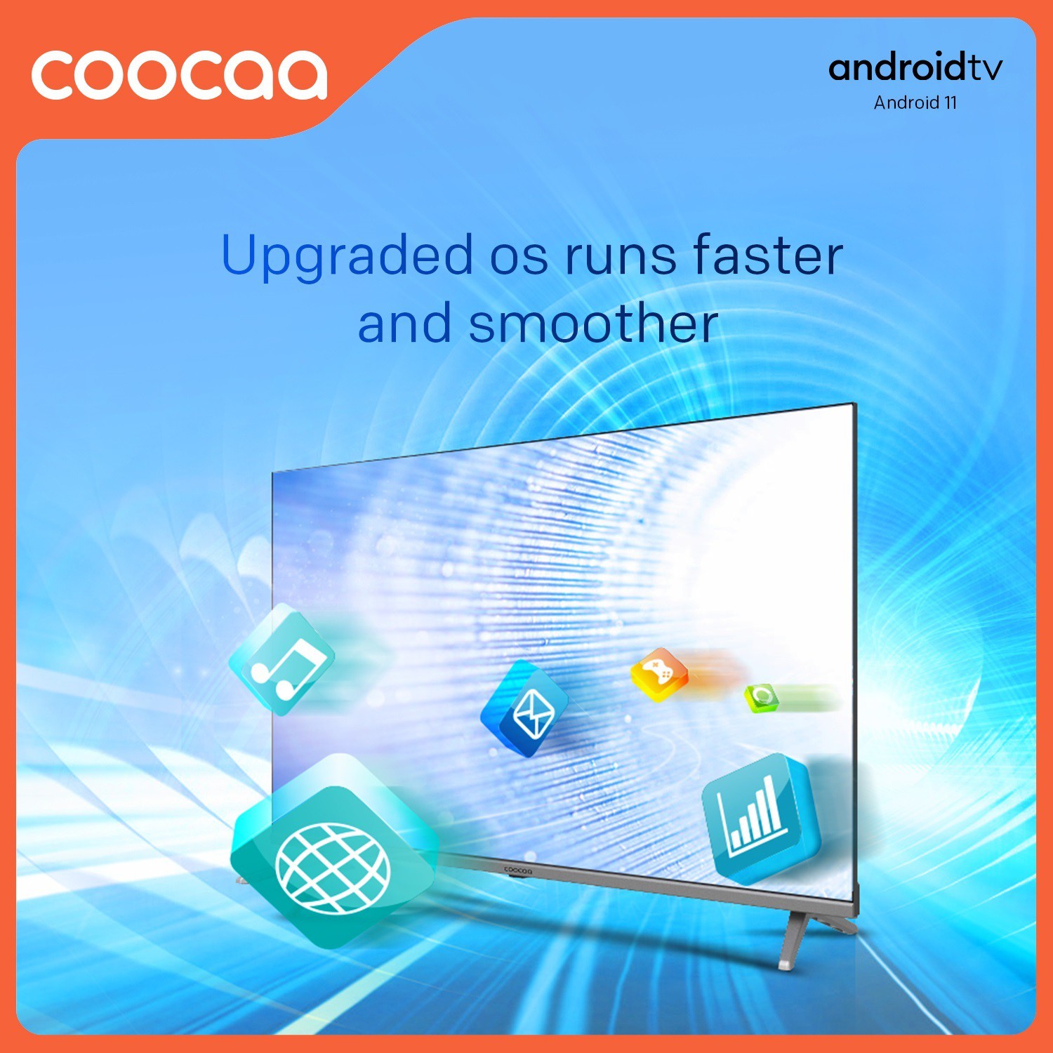Coocaa   (43 inch) Full HDIPS Panel (43S7G)