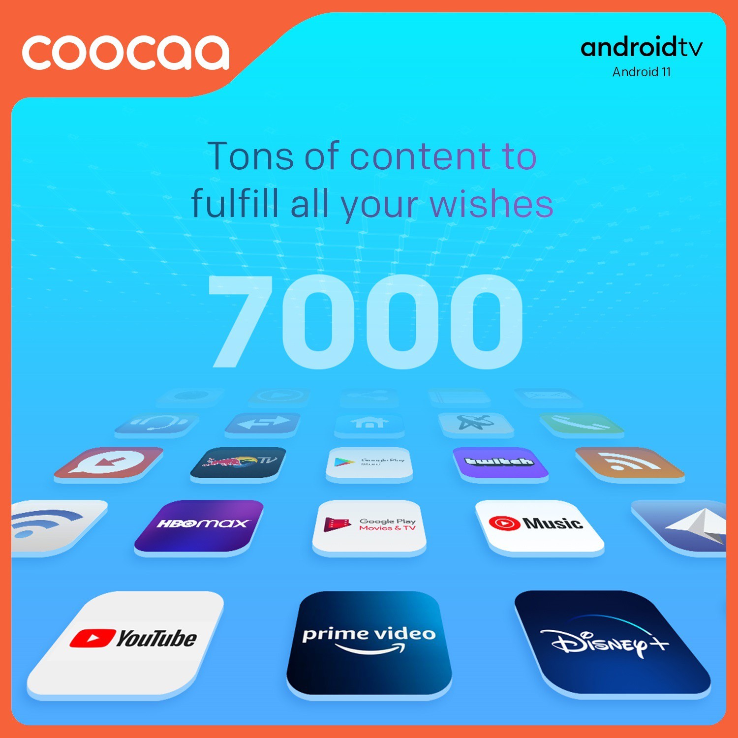 Coocaa   (43 inch) Full HDIPS Panel (43S7G)