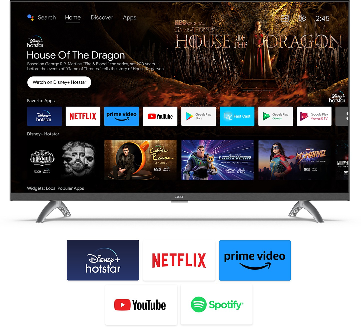 Acer   (40 inch) Full HD (AR40AR2841FDFL)
