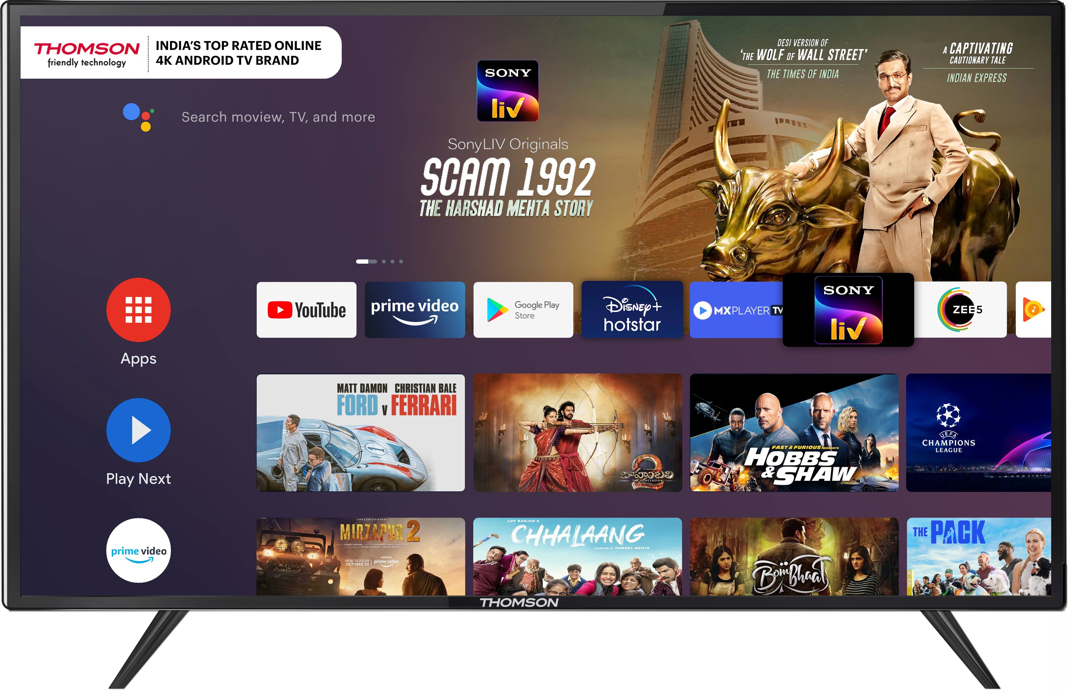 Thomson 9R Series (43 inch) Ultra HD (4K) IPS ( 43PATH4545 )