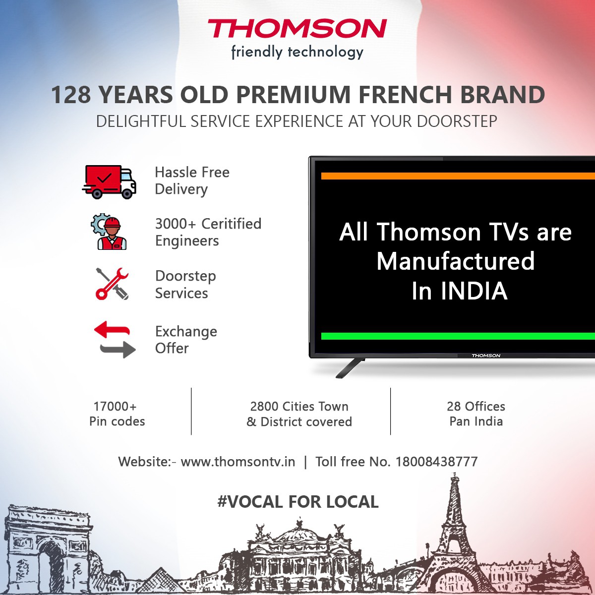Thomson 9R Series (43 inch) Ultra HD (4K)IPS (43PATH4545) Thomson 9R Series (43 inch) Ultra HD (4K)IPS (43PATH4545)