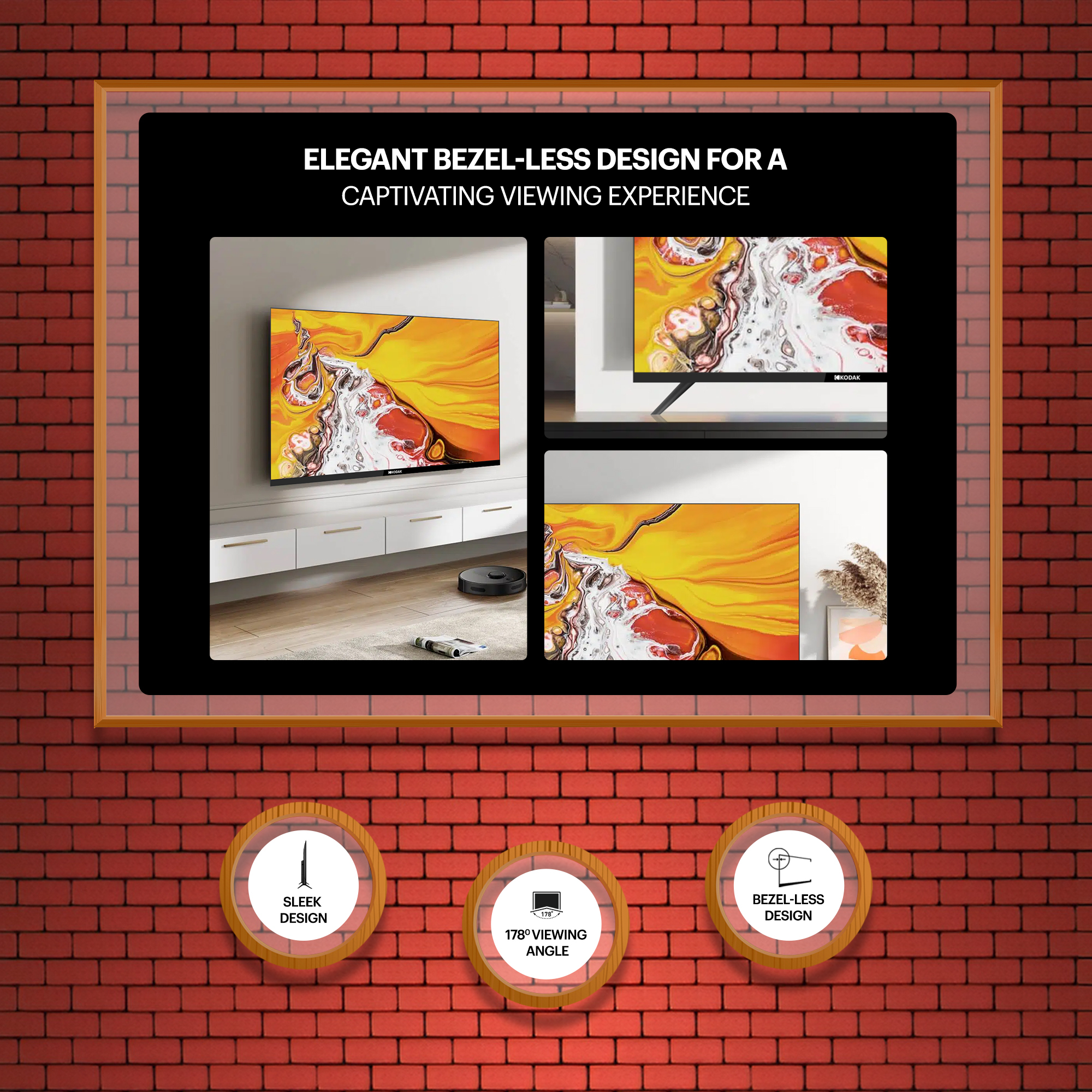 KODAK   (43 inch) Full HD (439X5081)