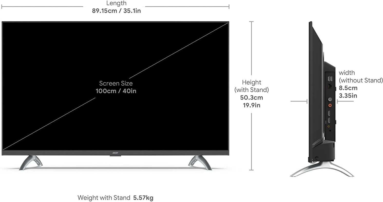 Acer  Advanced I Series (40 inch) Full HDLED (AR40GR2841FDFL)