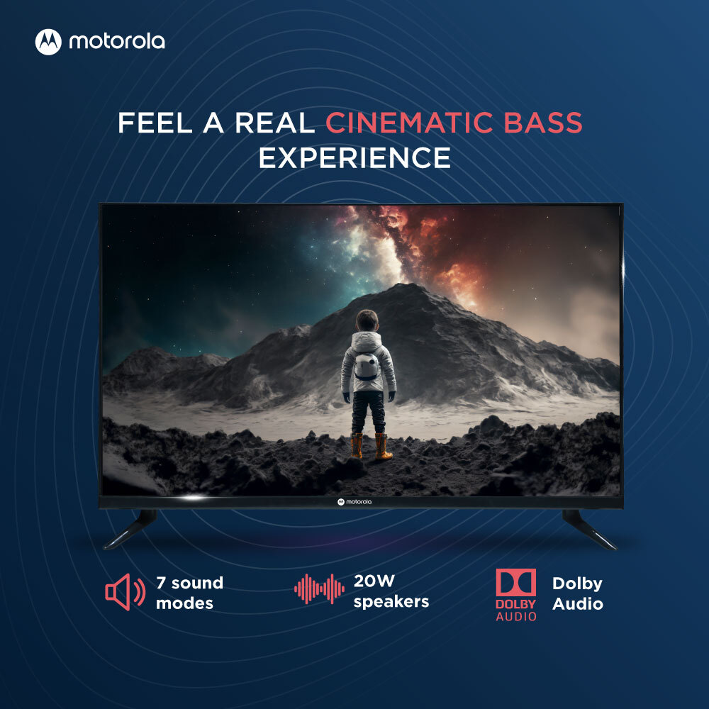 MOTOROLA Envision (43 inch) Full HD (43FHDADMWKBE) MOTOROLA Envision (43 inch) Full HD (43FHDADMWKBE)