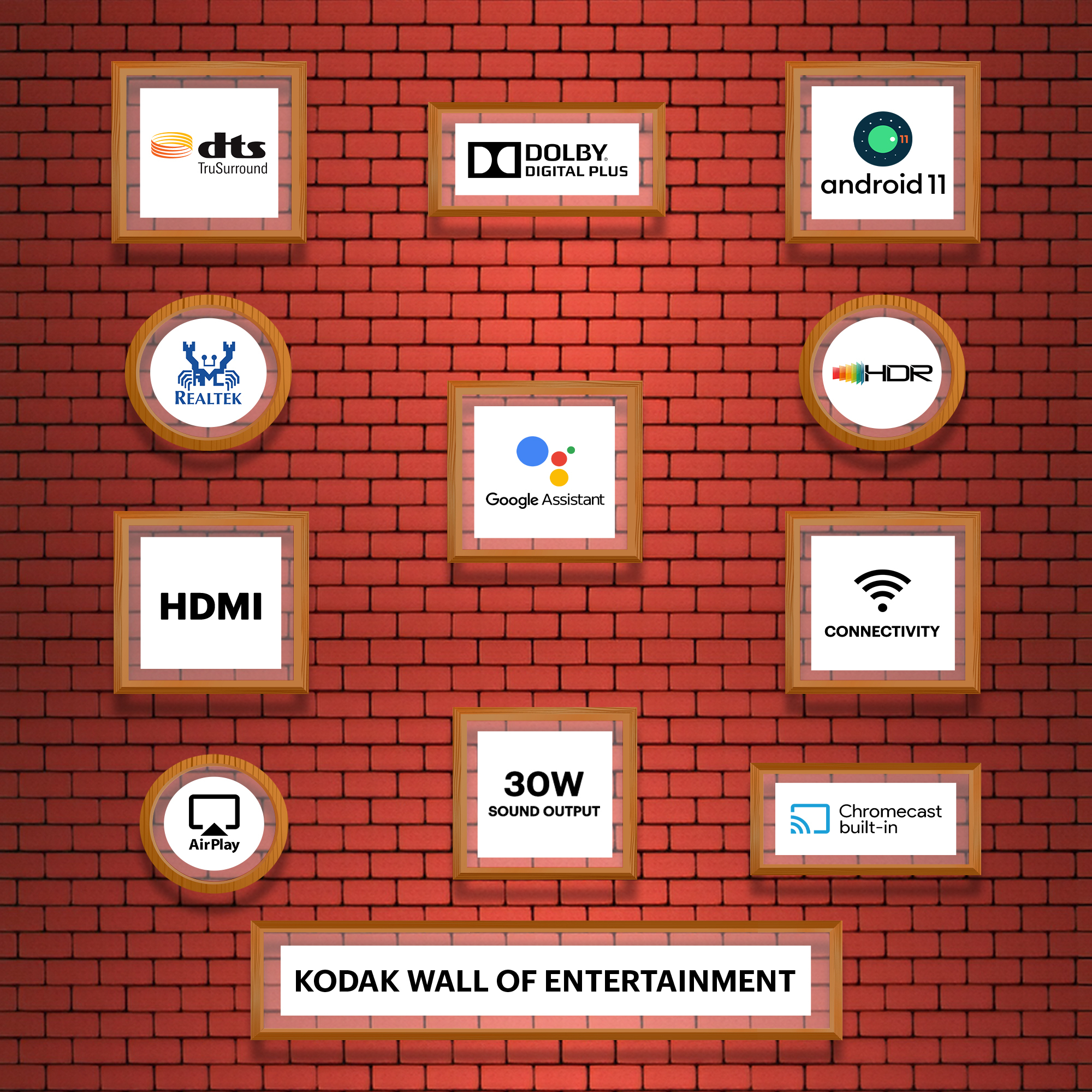 KODAK   (42 inch) Full HD (429X5071)