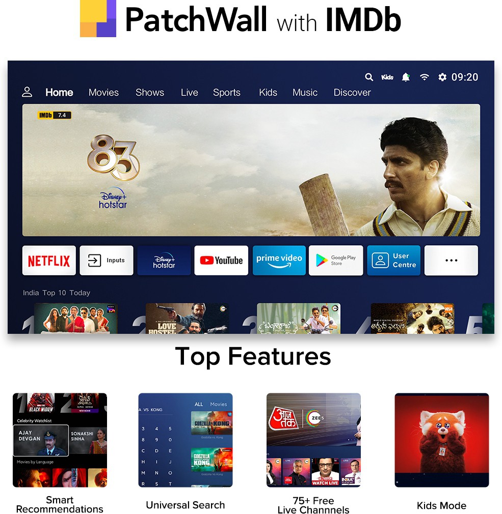 Xiaomi  5A (43 inch) Full HD (L43M7-EAIN)