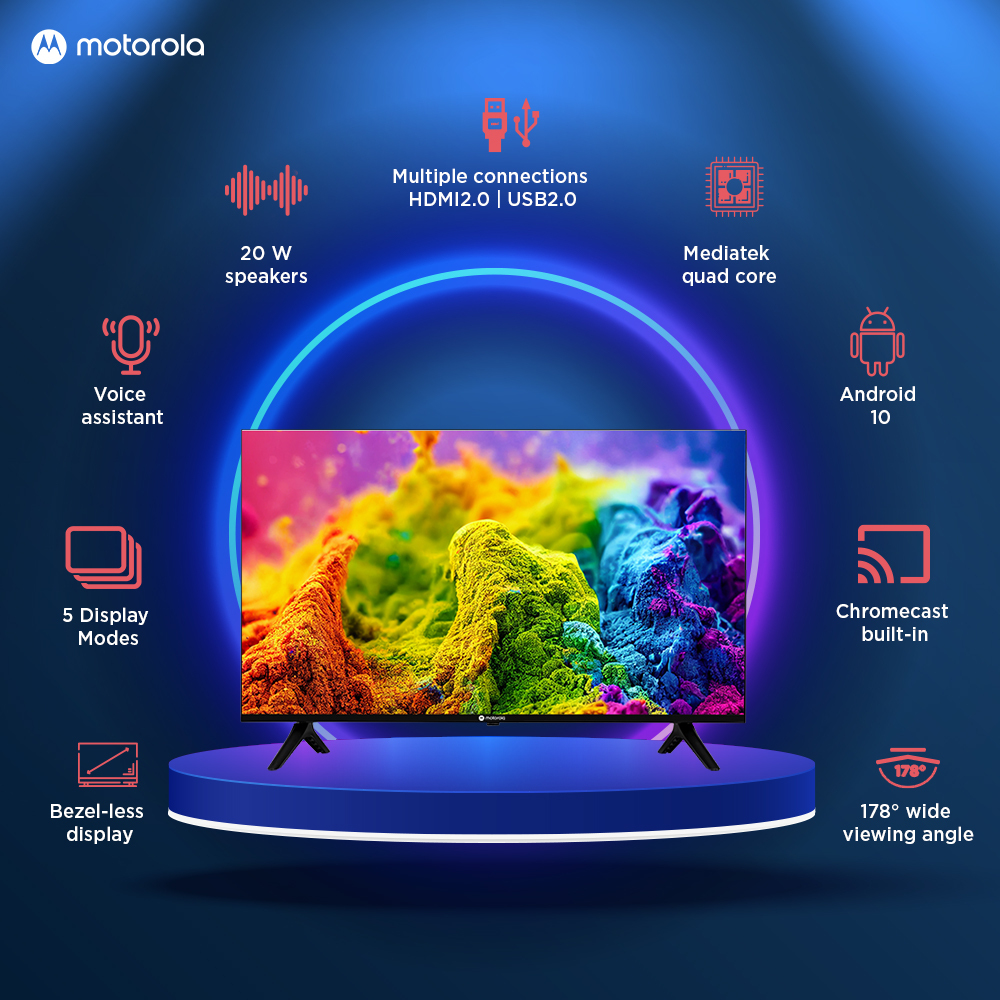 MOTOROLA Envision (43 inch) Ultra HD (4K) (43UHDADMXSBE) MOTOROLA Envision (43 inch) Ultra HD (4K) (43UHDADMXSBE)