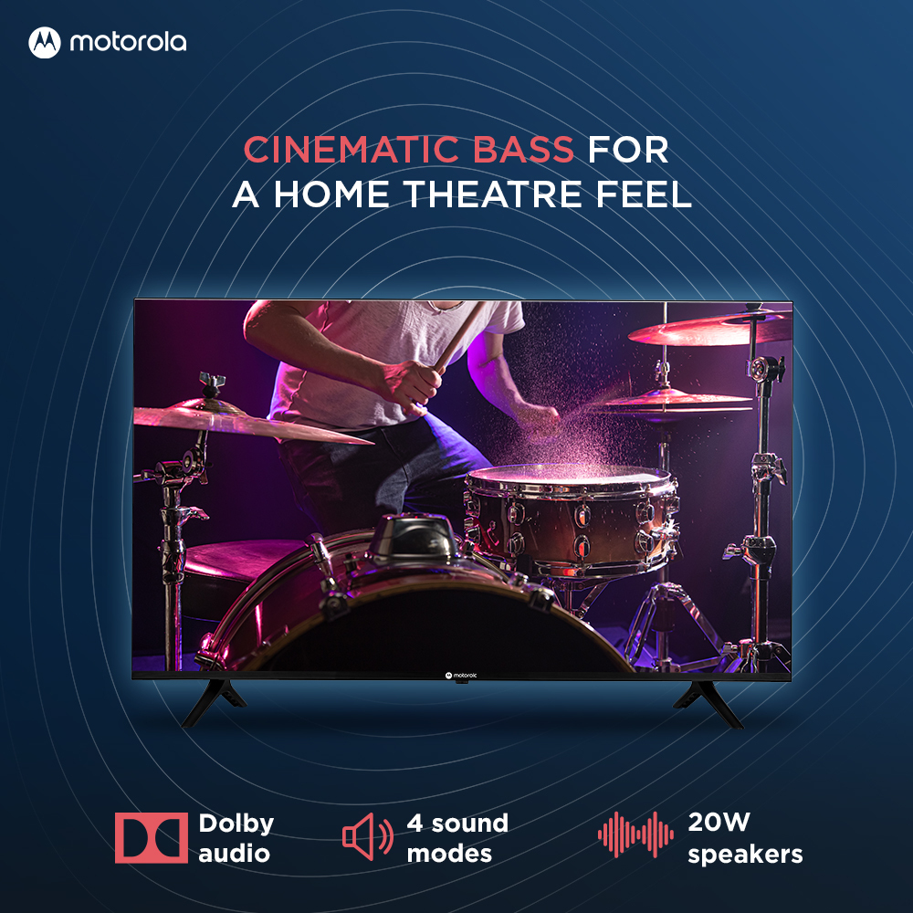MOTOROLA Envision (43 inch) Ultra HD (4K) (43UHDADMXSBE) MOTOROLA Envision (43 inch) Ultra HD (4K) (43UHDADMXSBE)