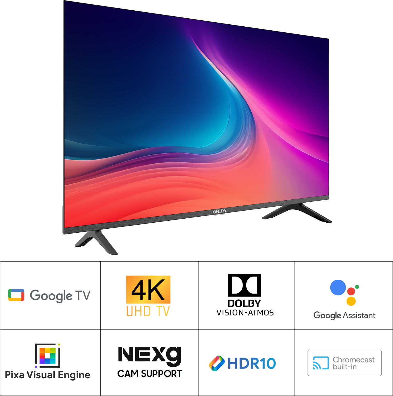 ONIDA (43 inch) Ultra HD (4K) (43UIG) ONIDA (43 inch) Ultra HD (4K) (43UIG)