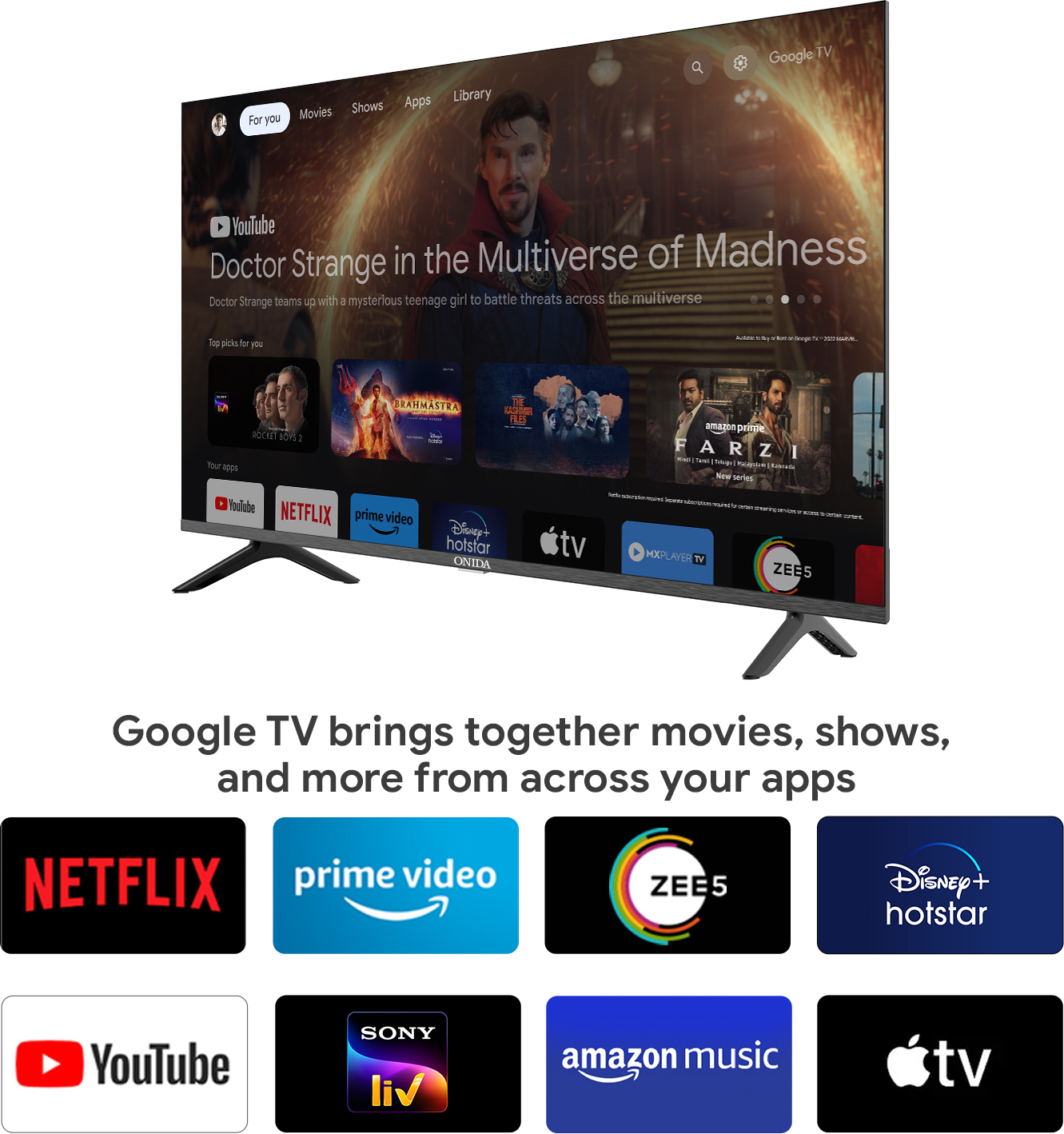ONIDA (43 inch) Ultra HD (4K) (43UIG) ONIDA (43 inch) Ultra HD (4K) (43UIG)