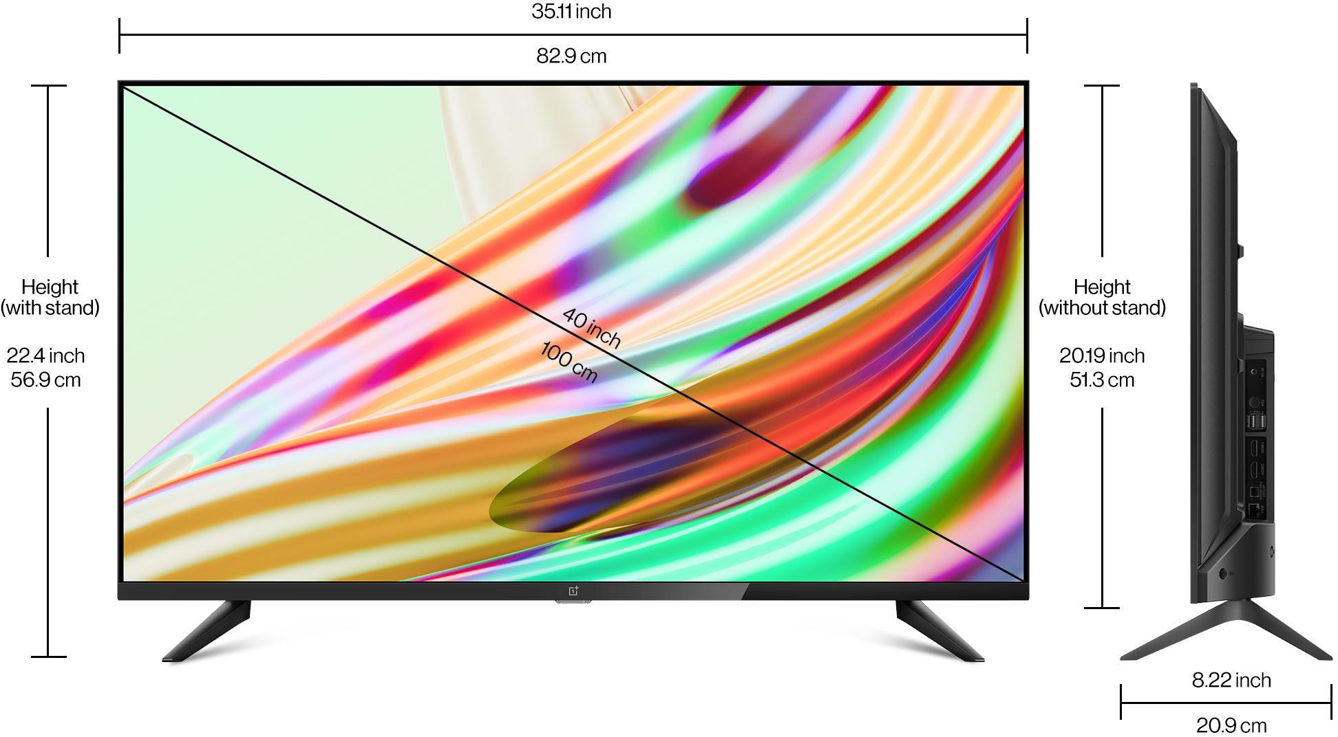 OnePlus Y1 (40 inch) Full HDLED (40FA1A00/40FA1A00_V1) OnePlus Y1 (40 inch) Full HDLED (40FA1A00/40FA1A00_V1)